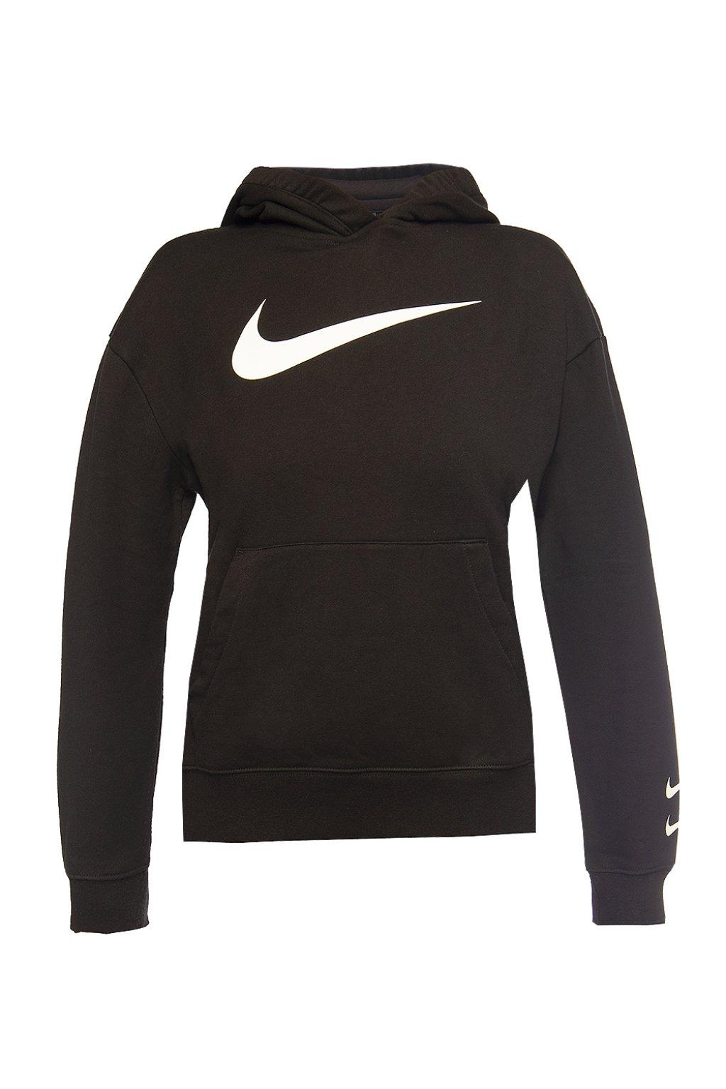 mens black nike hooded sweatshirt