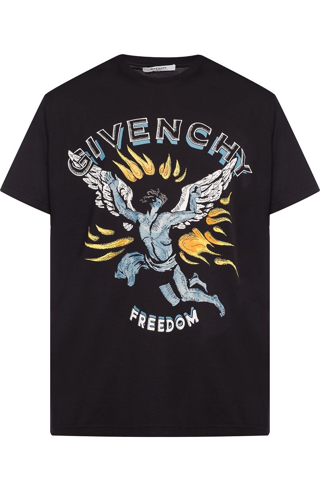 Givenchy Cotton Icarus Printed T-shirt 