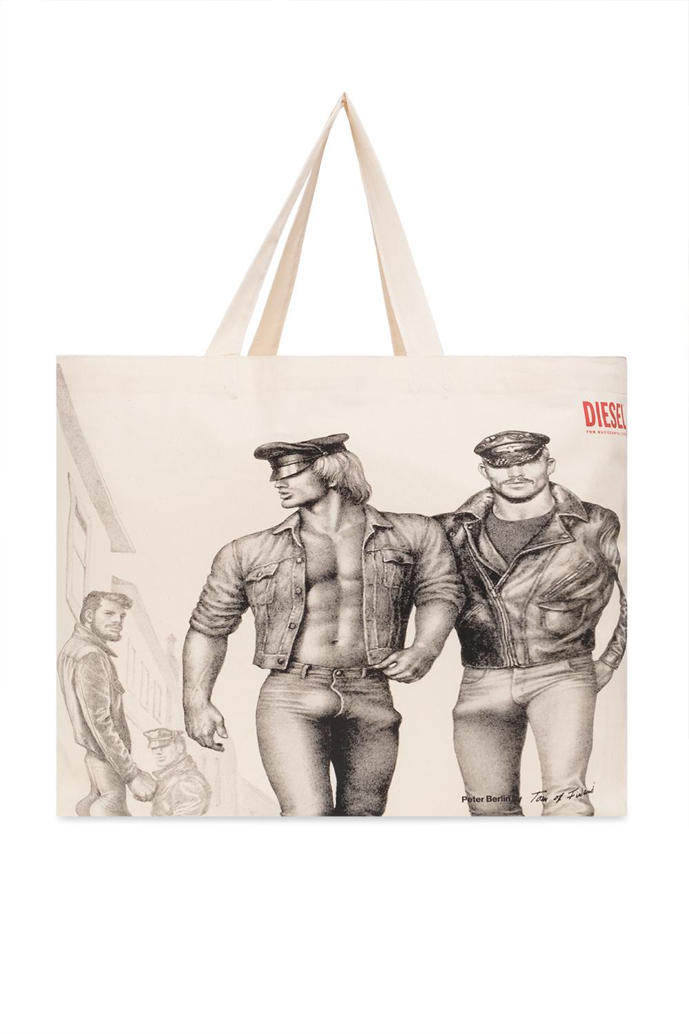 DIESEL Shopper Bag in Natural | Lyst