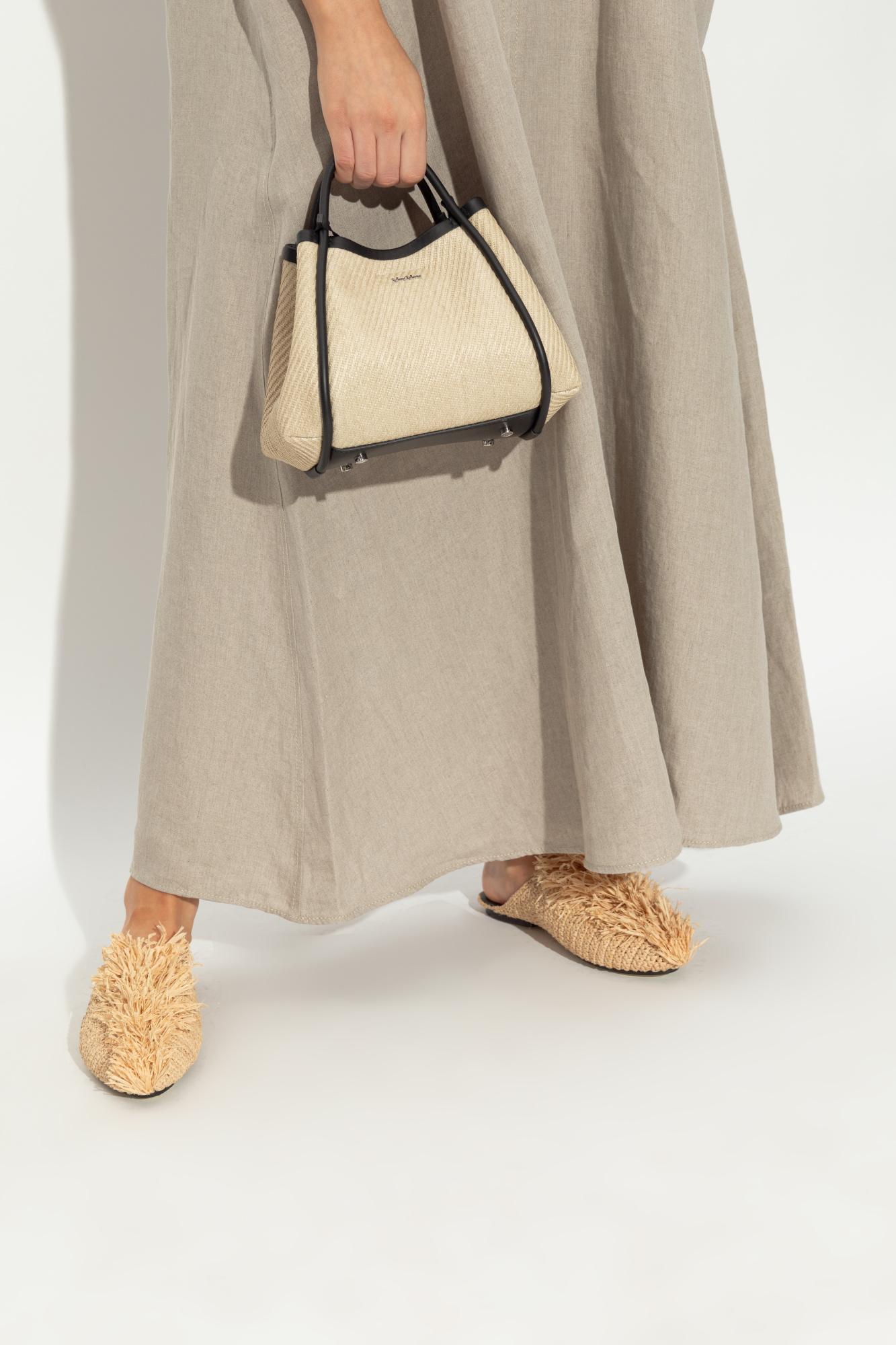 Max Mara Handbag Summermarine Xs in Natural | Lyst