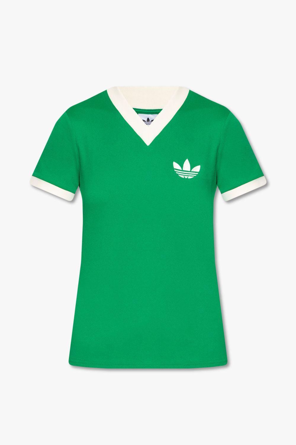 adidas Originals T-shirt With Logo in Green | Lyst