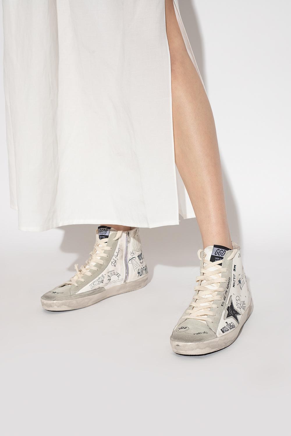 Golden Goose 'francy Classic' High-top Sneakers in White | Lyst