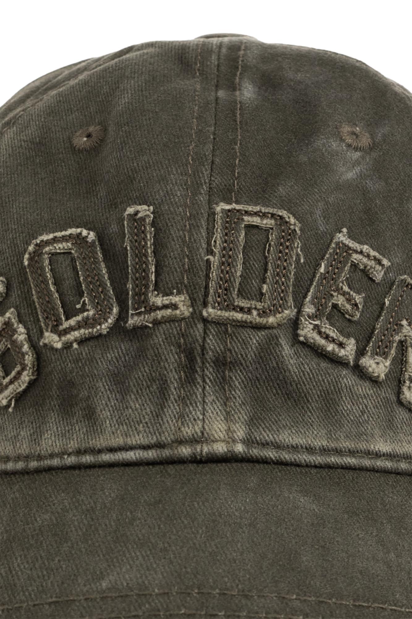 Golden Goose Baseball Cap in Black | Lyst