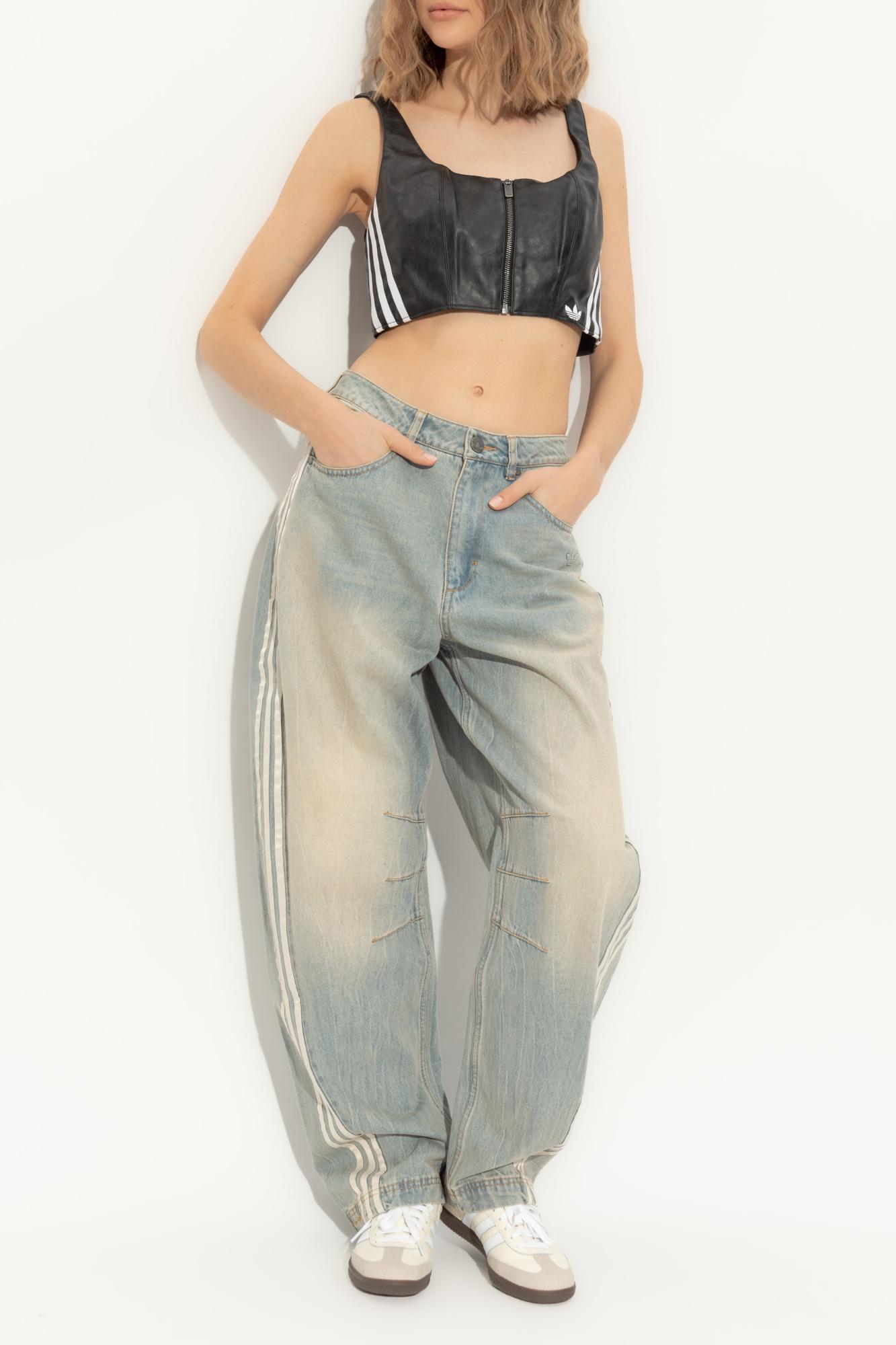 【Adidas】 Essential Denim Balloon Pants ●送料・関税込● アディダス プレミアム エッセンシャルズ デニムバルーンパンツ