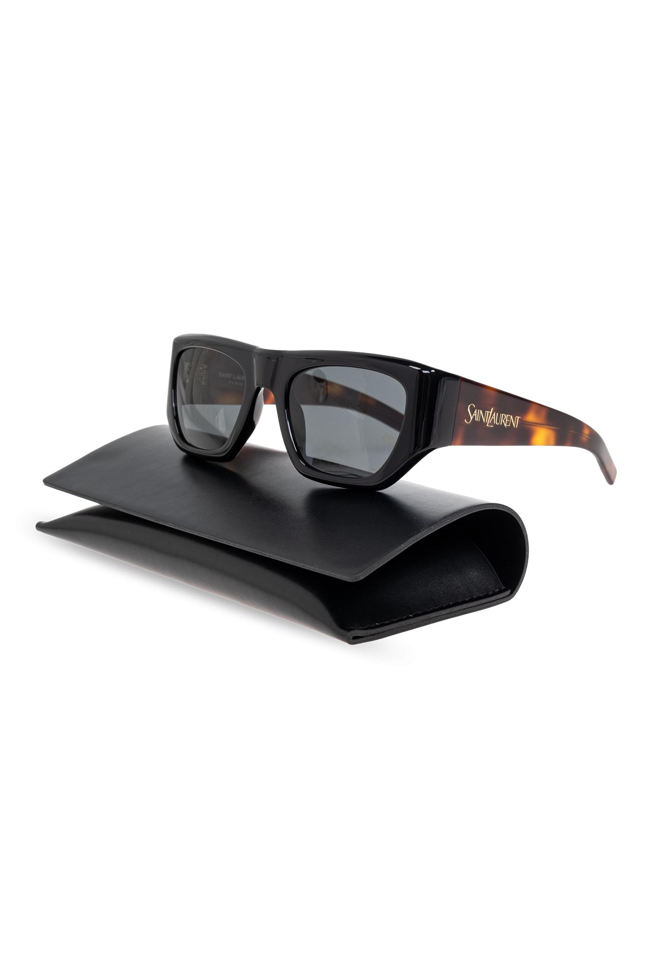 Saint Laurent Sunglasses Sl 740 in Black | Lyst