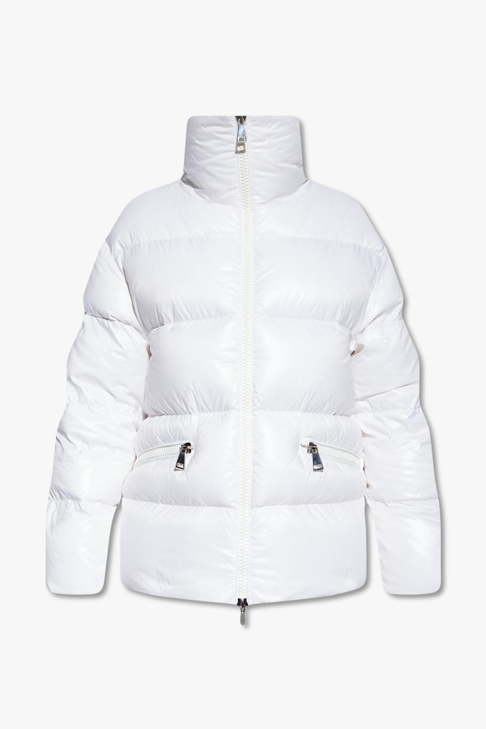 Moncler 'genos' Down Jacket in White | Lyst Canada