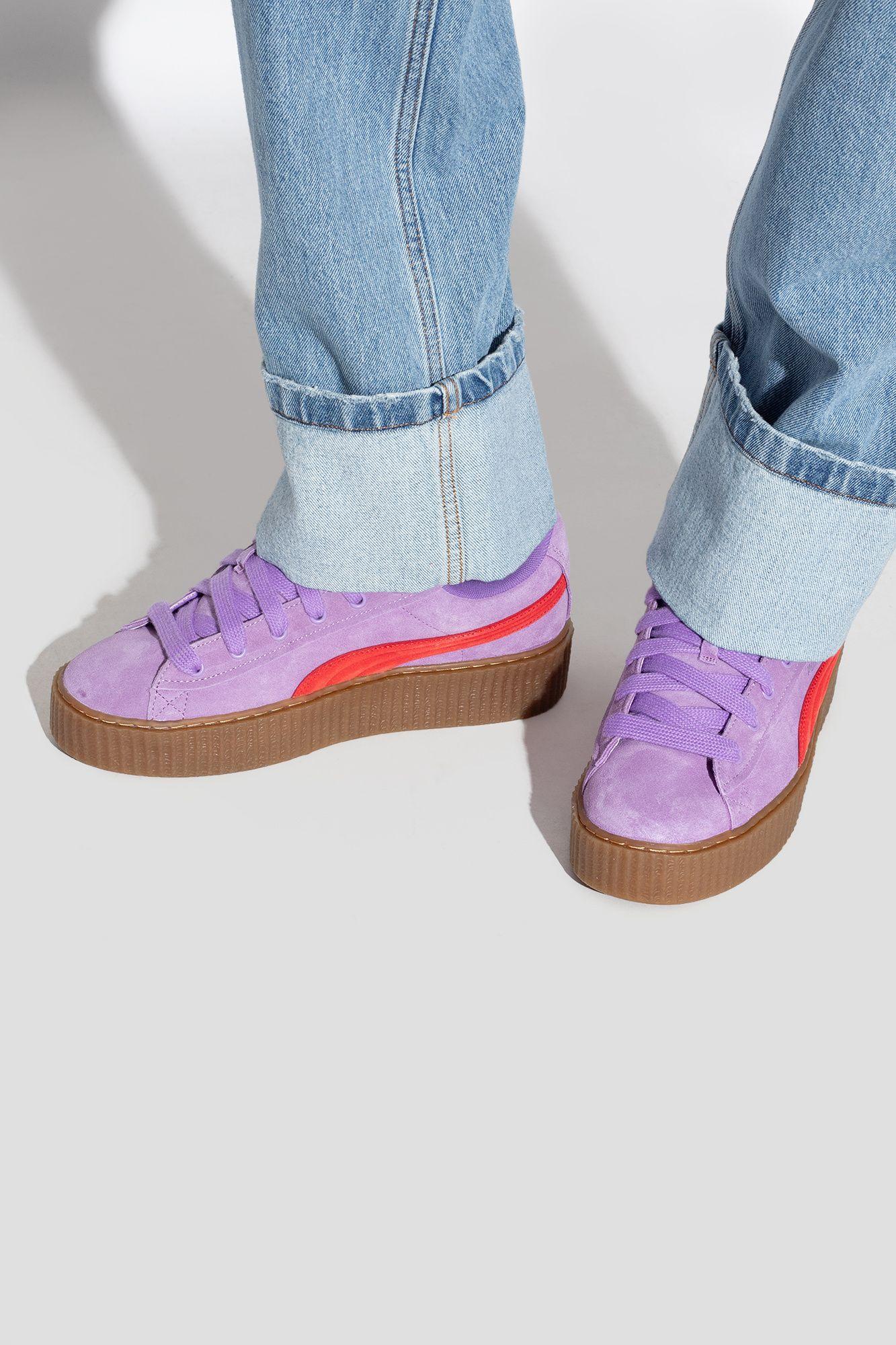 Fenty puma creepers mens purple sale
