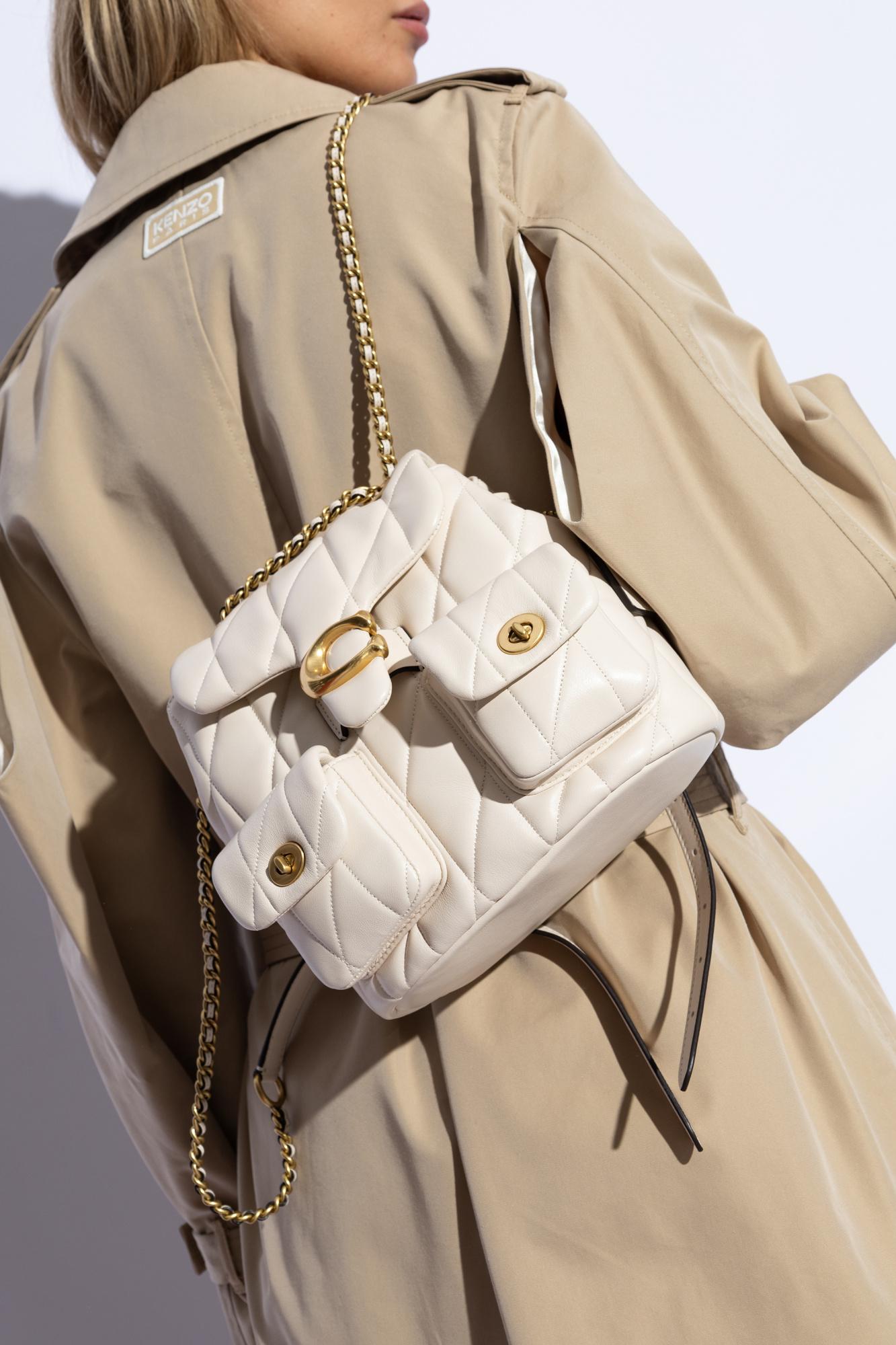 COACH Tabby Backpack, in White | Lyst Australia