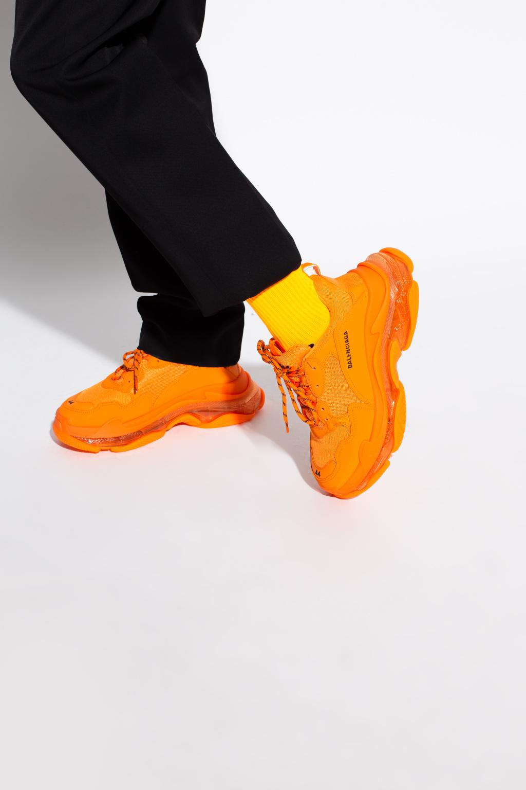 Balenciaga Track Sneaker White  Orange  END RU