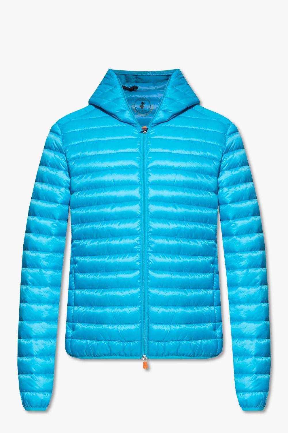 Save The Duck 'helios' Jacket in Blue | Lyst