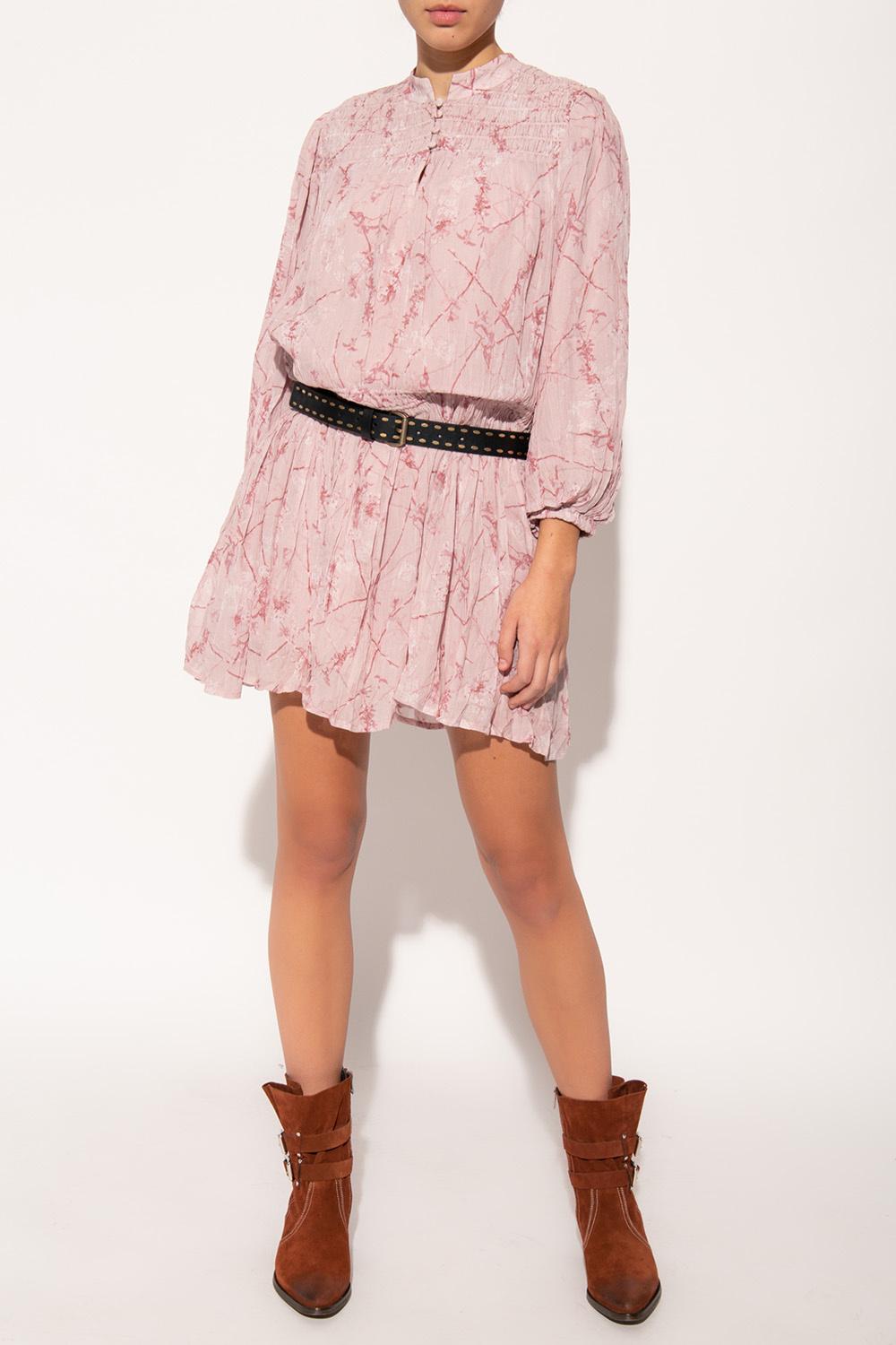 All saints pink hot sale dress