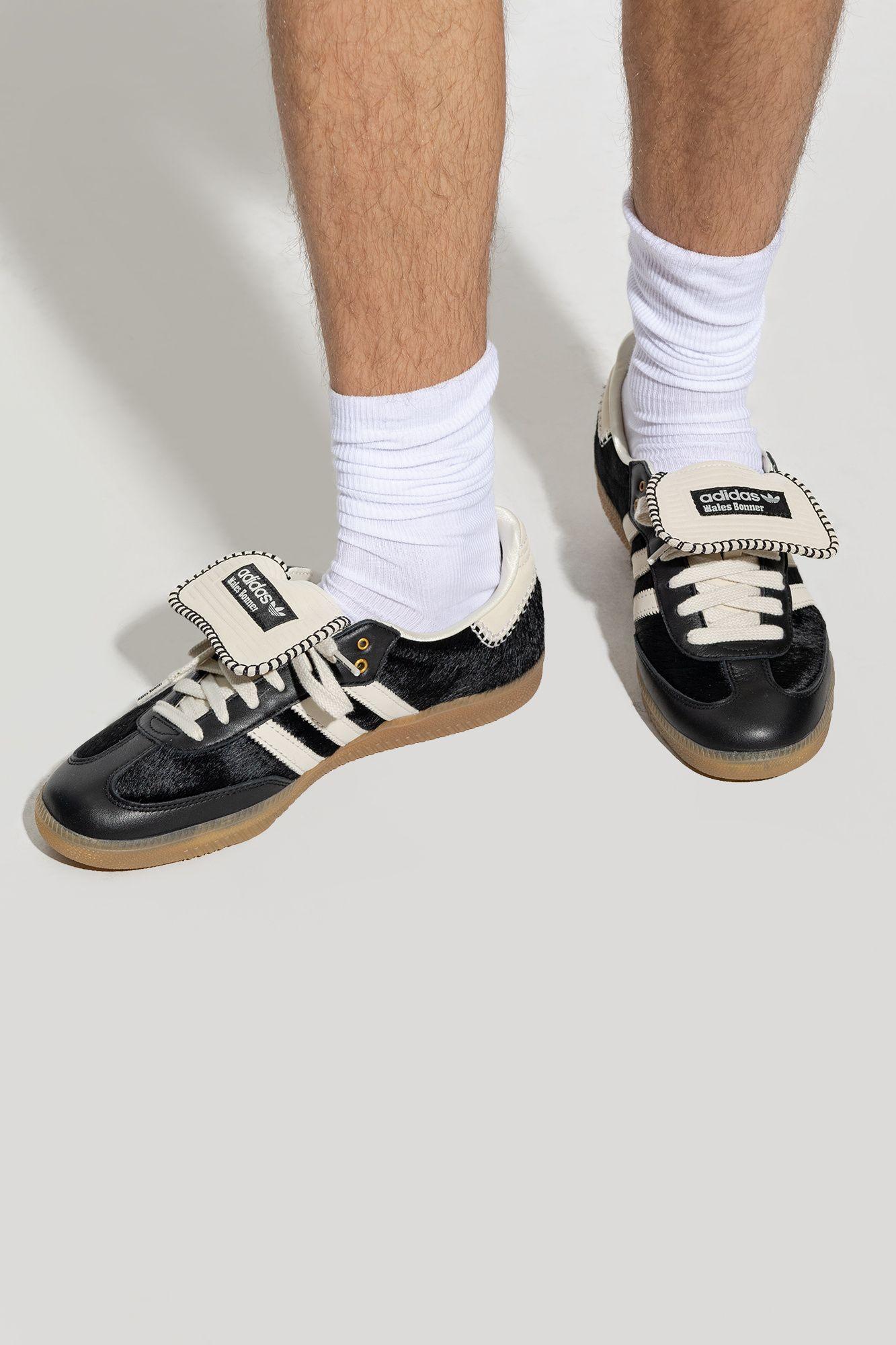 adidas X Wales Bonner Samba Calf Hair Sneakers in Black for Men | Lyst