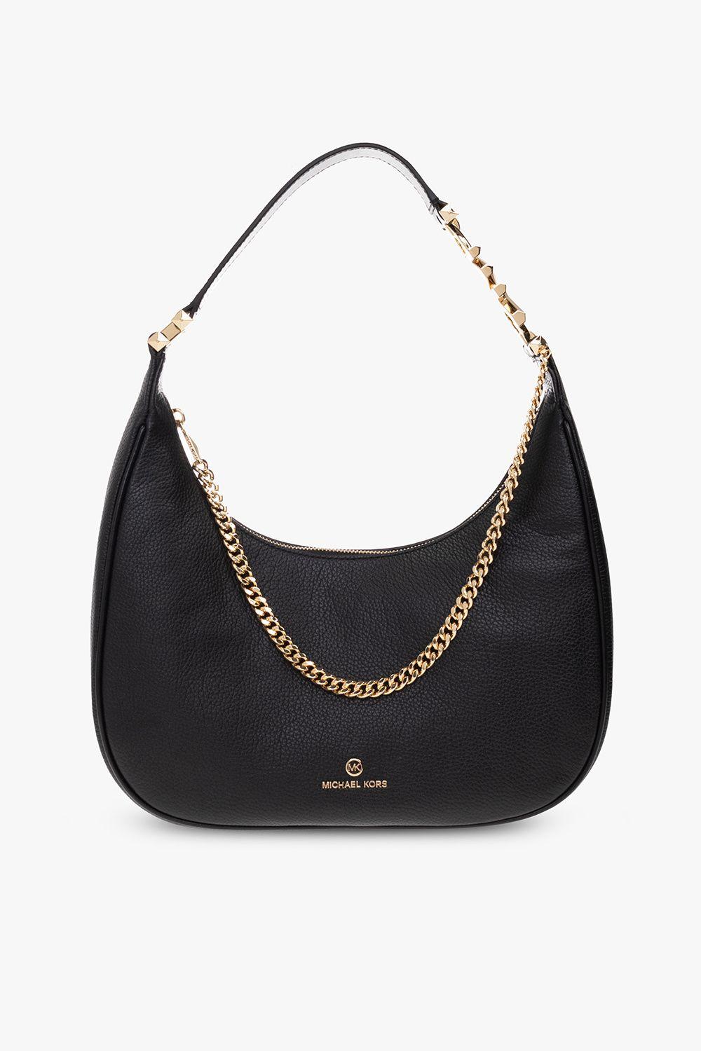 MICHAEL Michael Kors 'piper Large' Shoulder Bag in Black