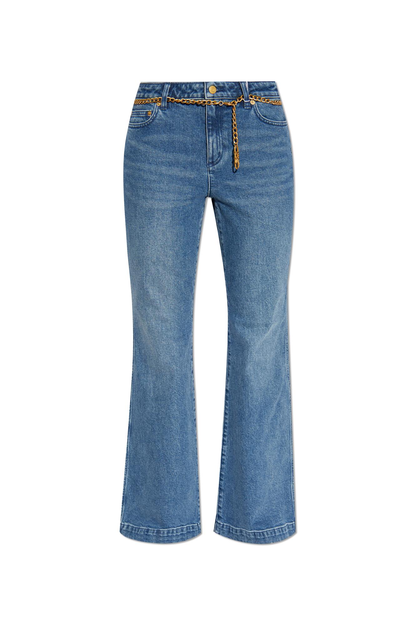 【関税&送料込】Michael By Michael Kors Flare Fit Jeans MICHAEL Michael Kors Flare and bell bottom jeans for Women