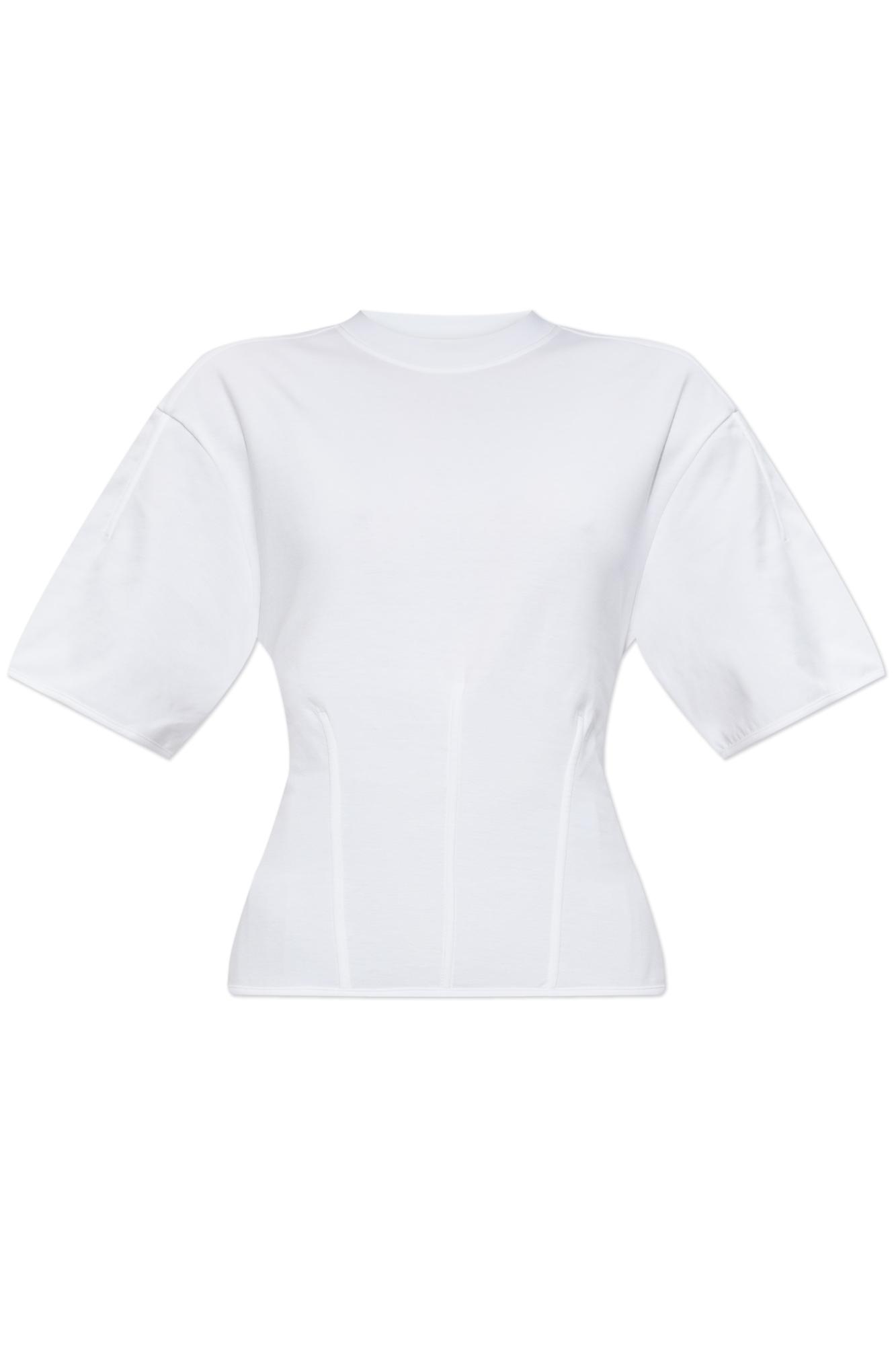 Tシャツ・カットソー ALEXANDER MCQUEEN Women Tunic Tops 810287QEAFR8010 WHITE McQueen T-Shirts & Tank Tops in White | Lyst
