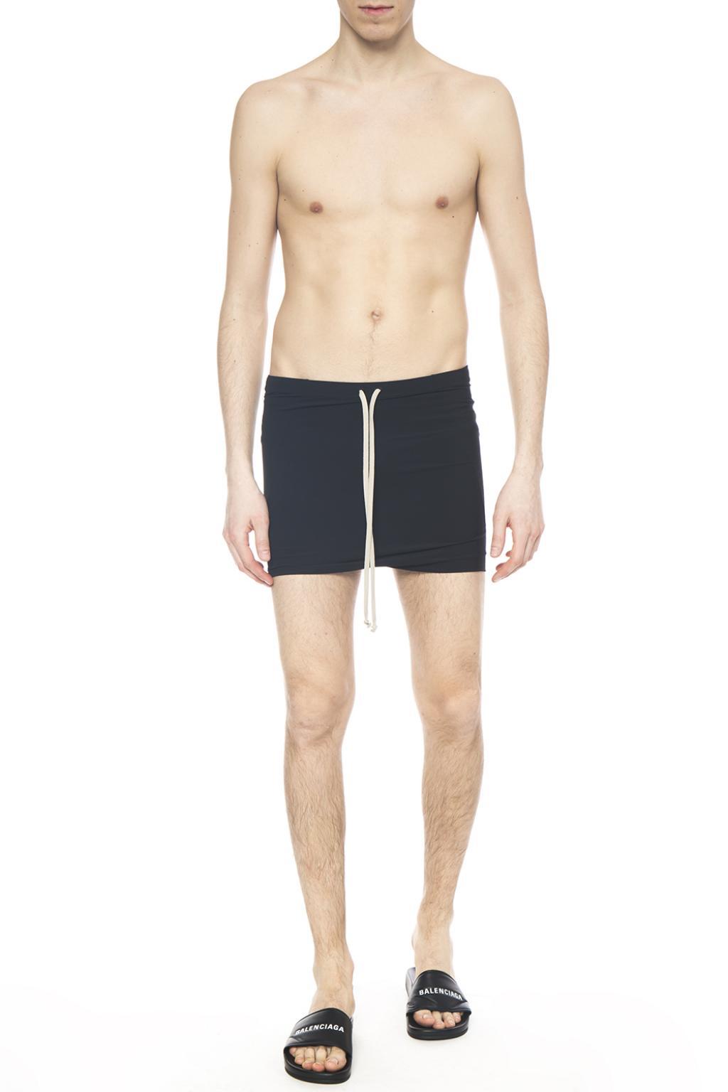 rick owens swim shorts