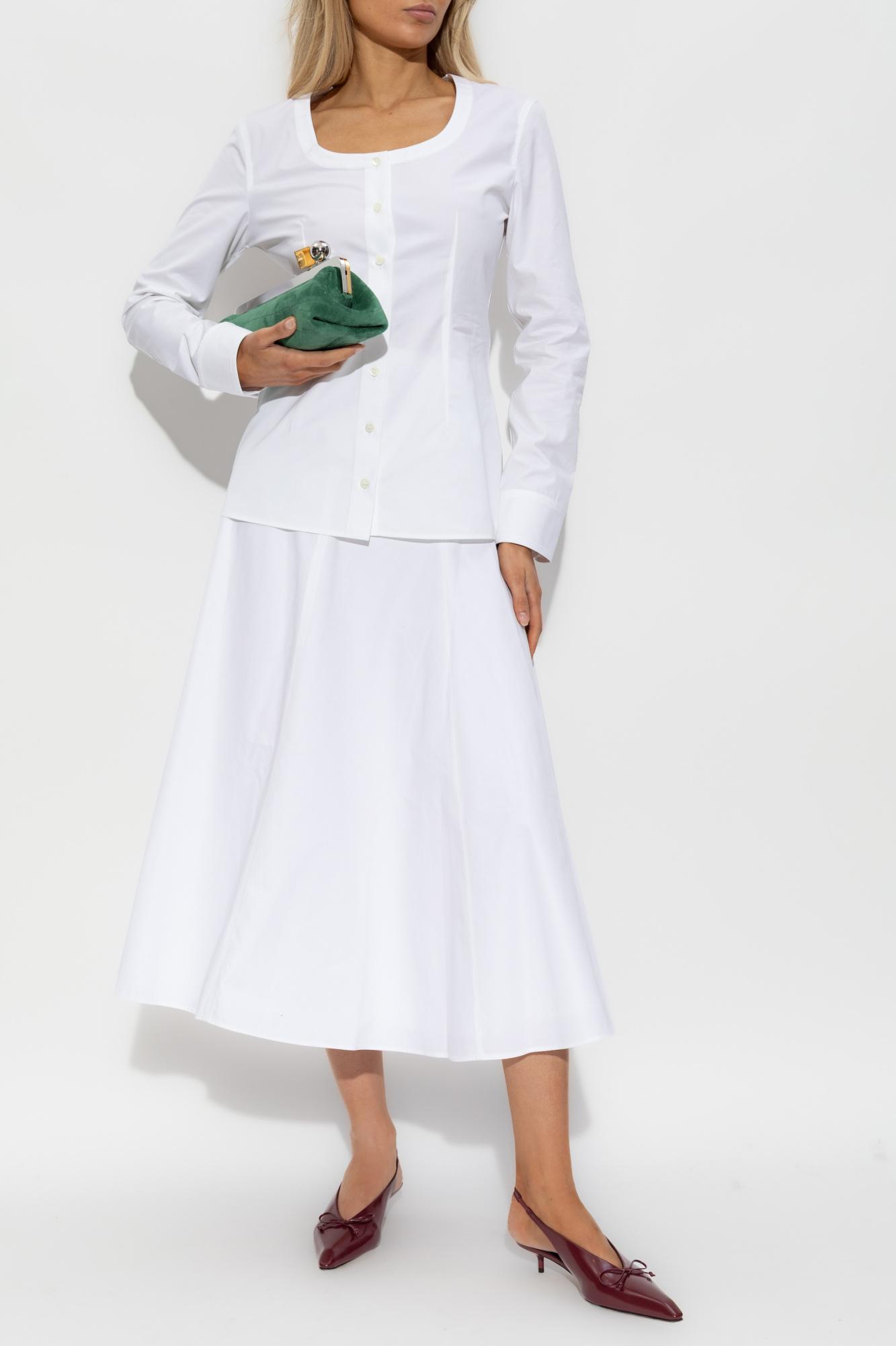 ワンピース JACQUEMUS Women Mid Skirts 233DR0681509 100 WHITE The Venice knit by JACQUEMUS | Official website