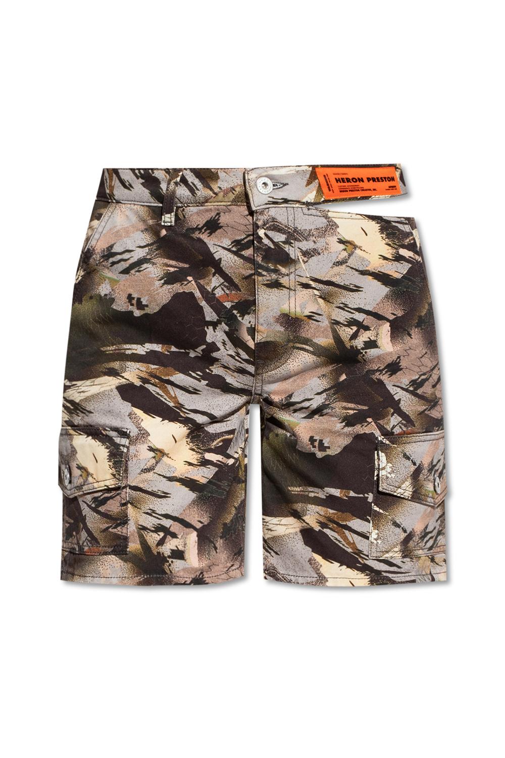 Womens Clothing Shorts Cargo shorts Heron Preston Cotton Cargo Shorts 