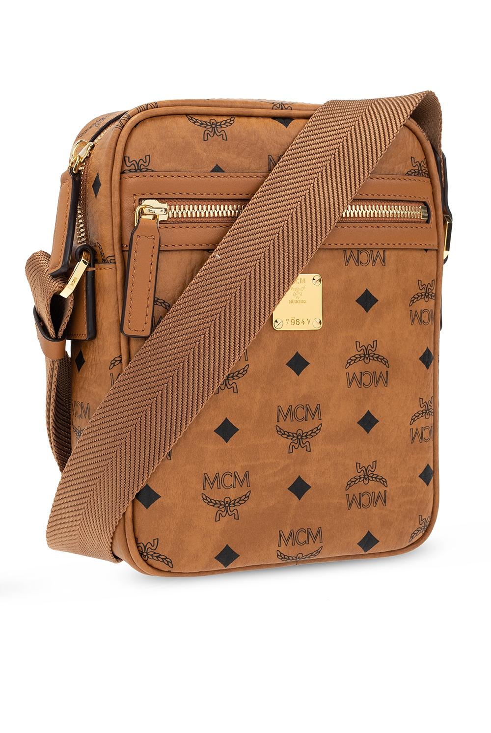 MCM Shoulder Bag in Brown for Men Lyst