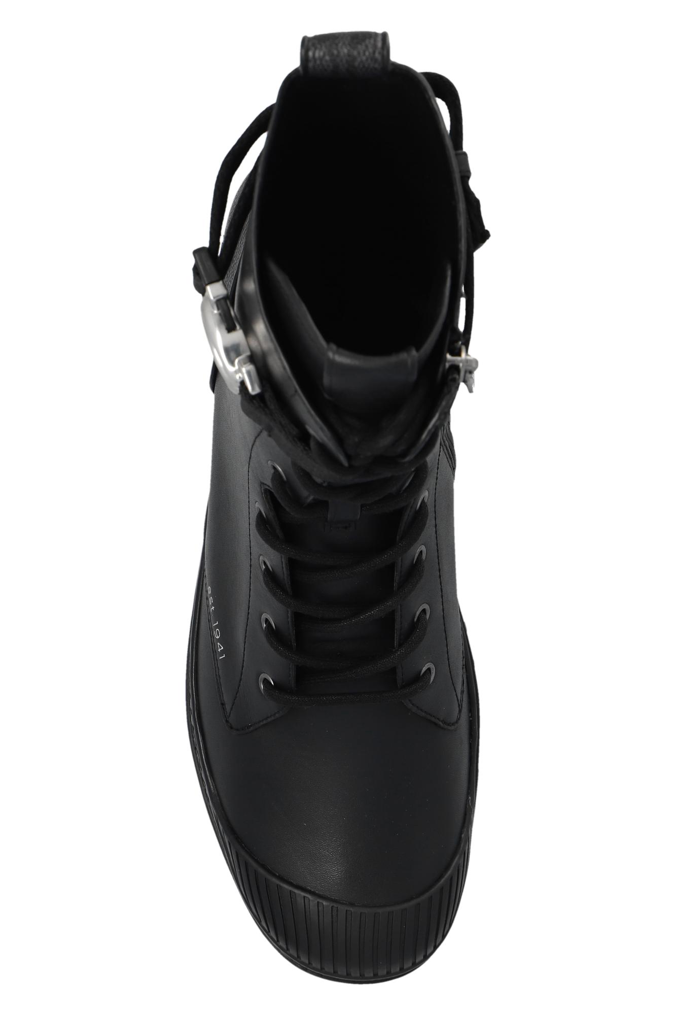 Coach dress deals boots