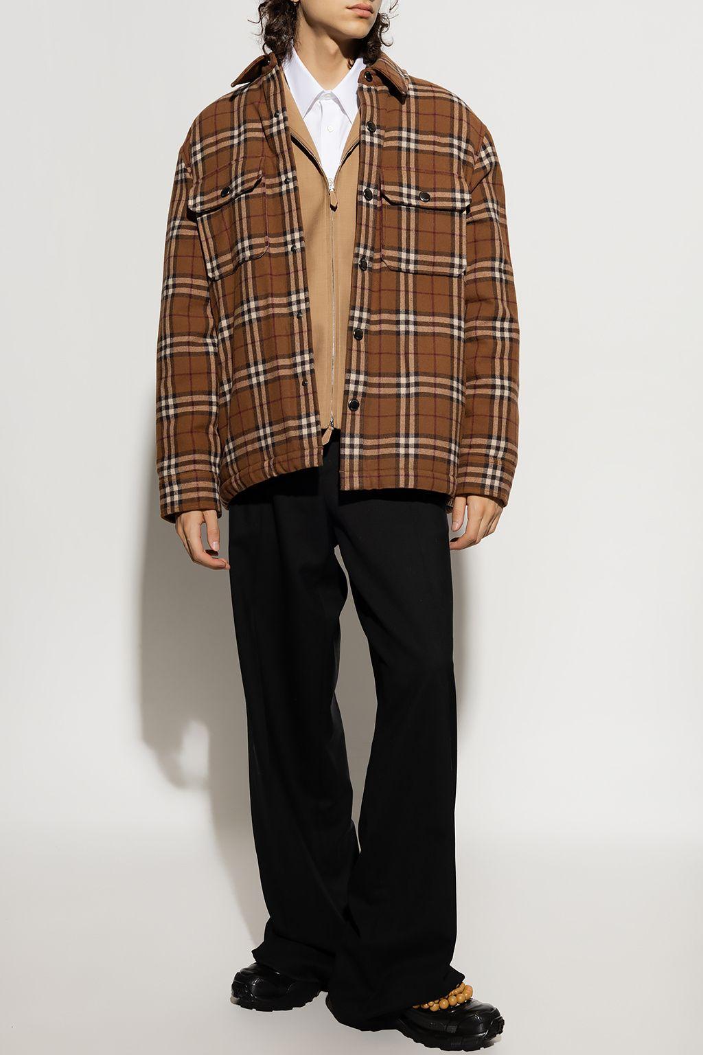 Burberry 'calmore' Jacket in Brown for Men | Lyst