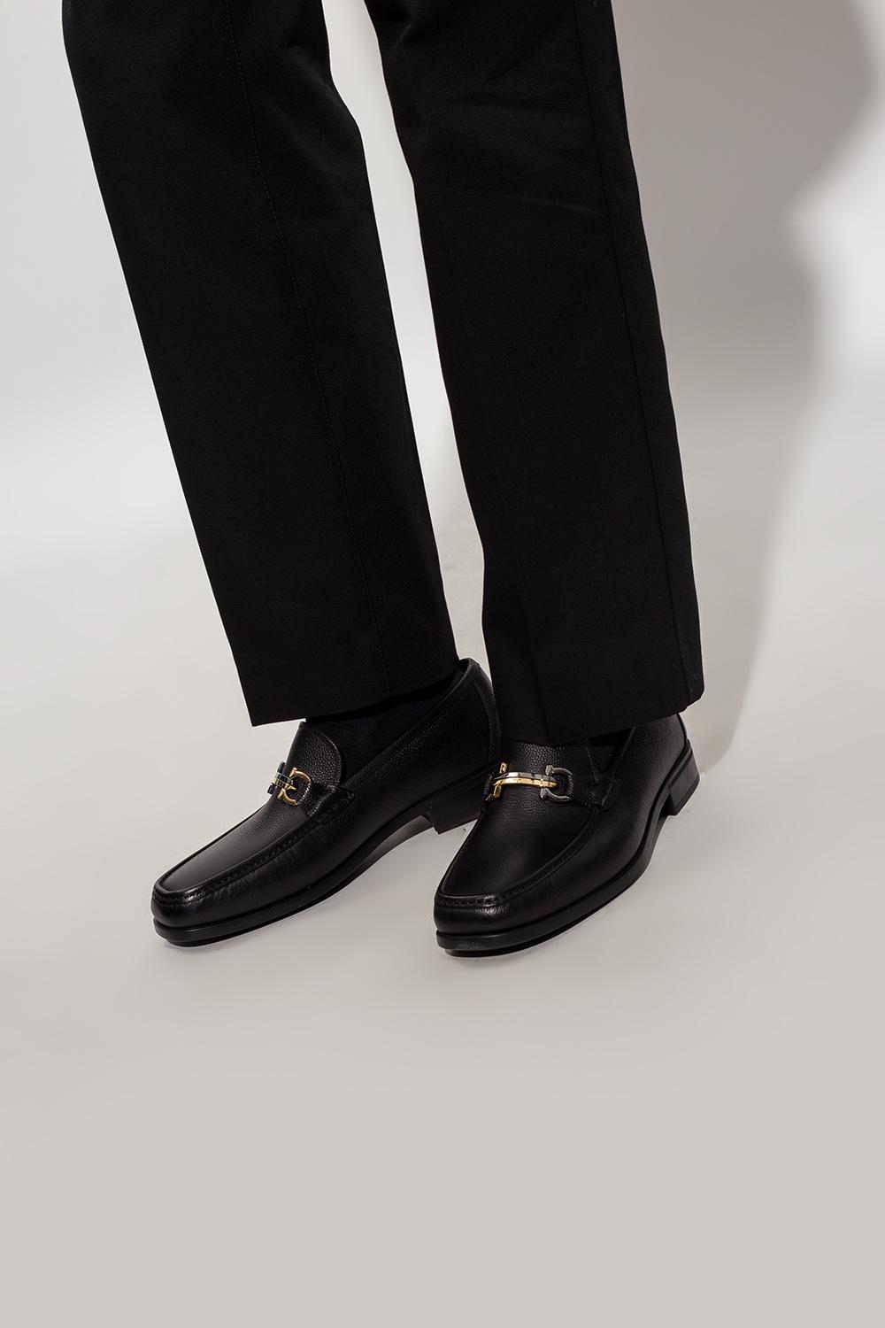 Ferragamo 'maurice' Moccasins in Black for Men | Lyst