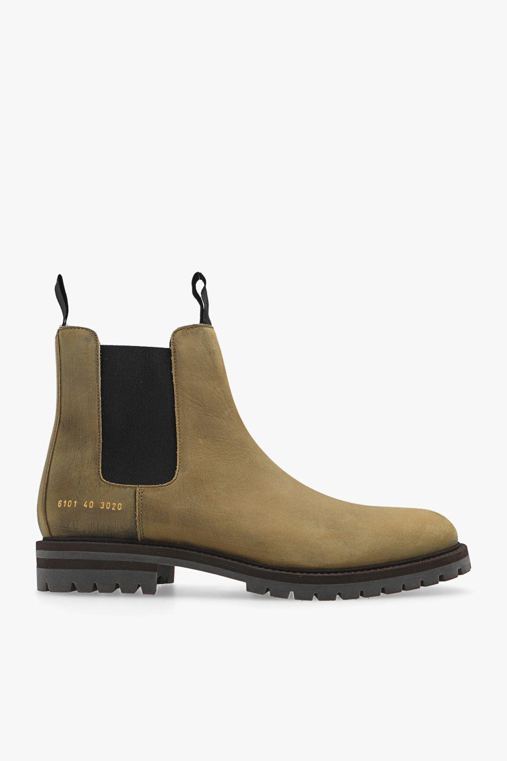 Common Projects Chelsea Boots in Brown Lyst