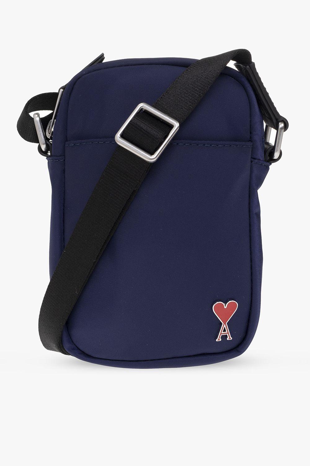 Ami Paris Shoulder Bag in Blue Lyst