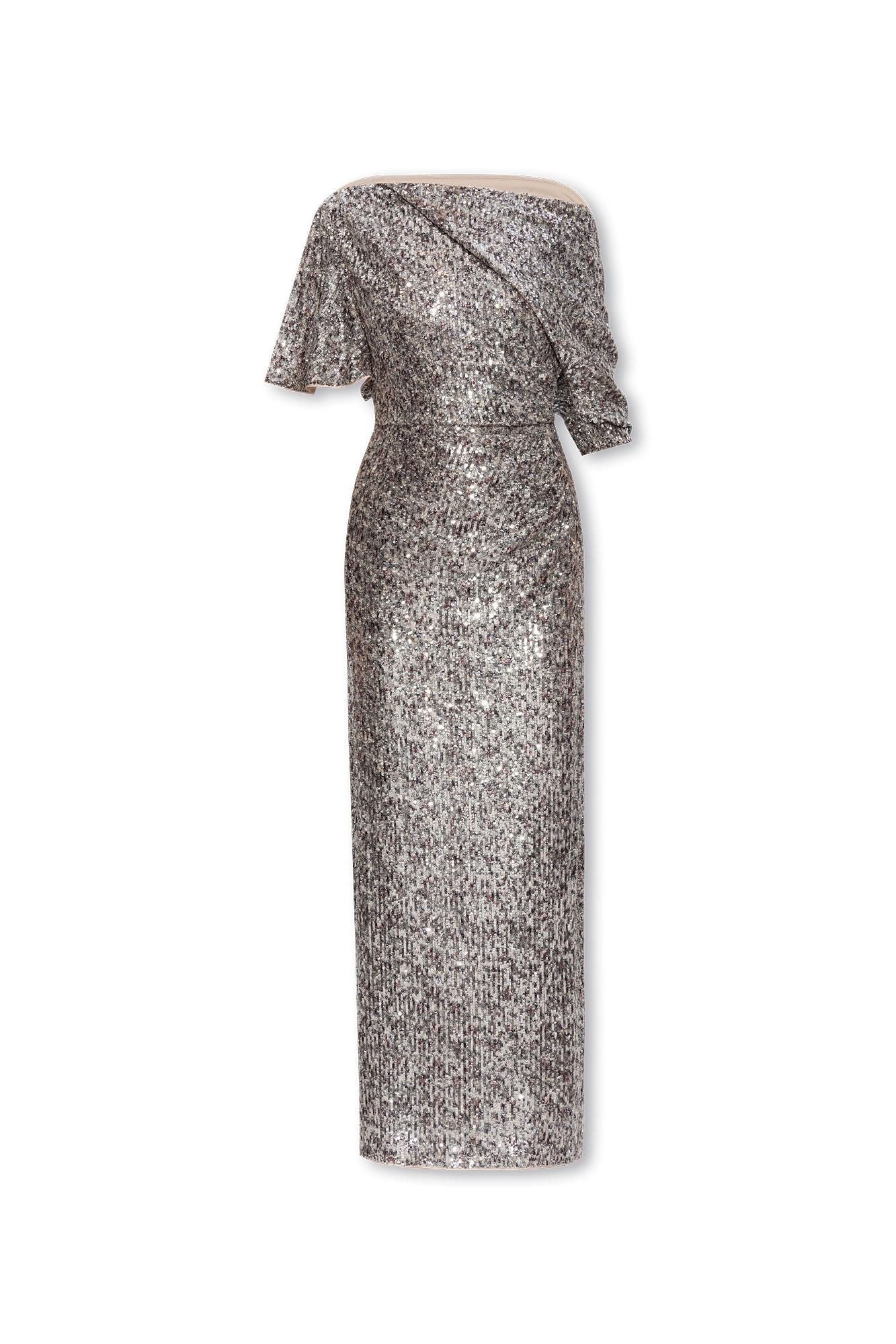 Diane von top furstenberg sequin dress