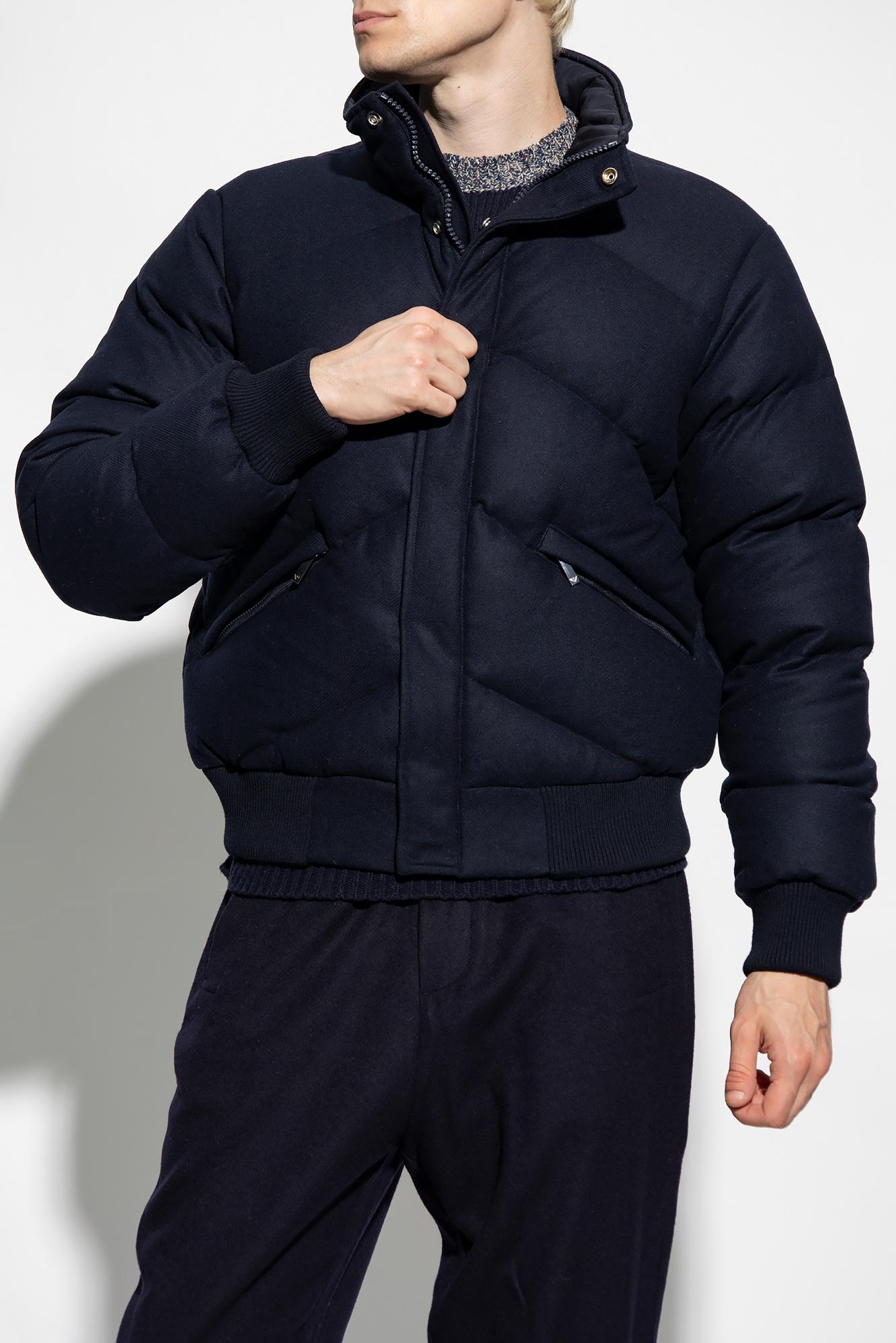 Emporio armani eagle print down padded jacket deals