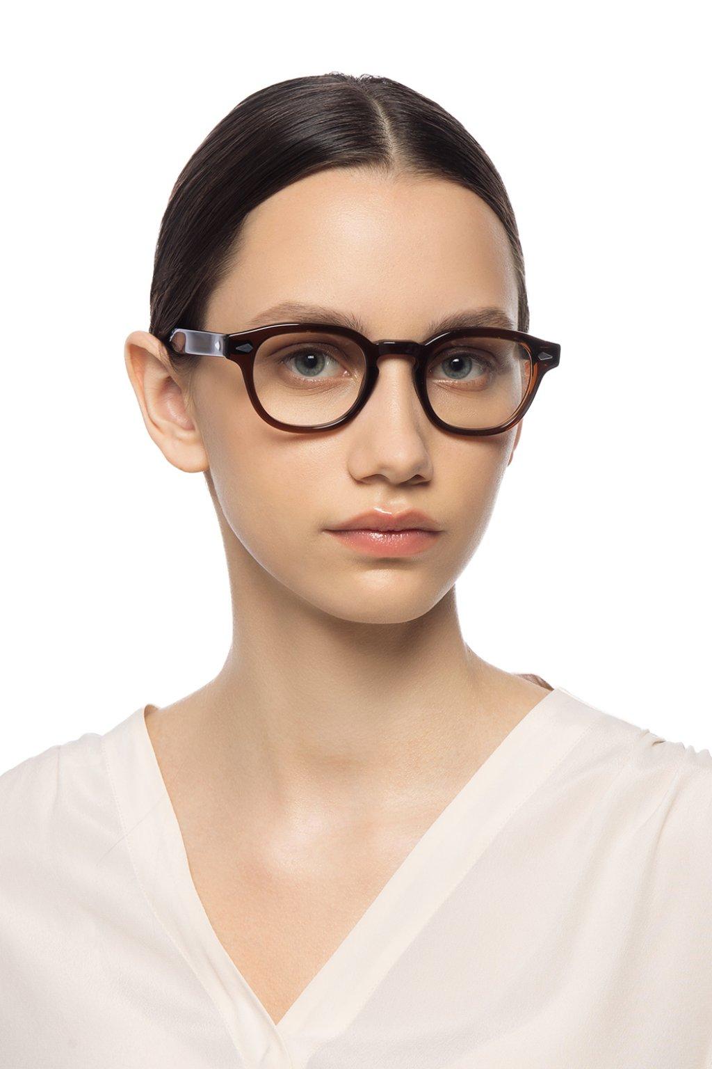 Moscot 'lemtosh' Optical Glasses in Brown | Lyst