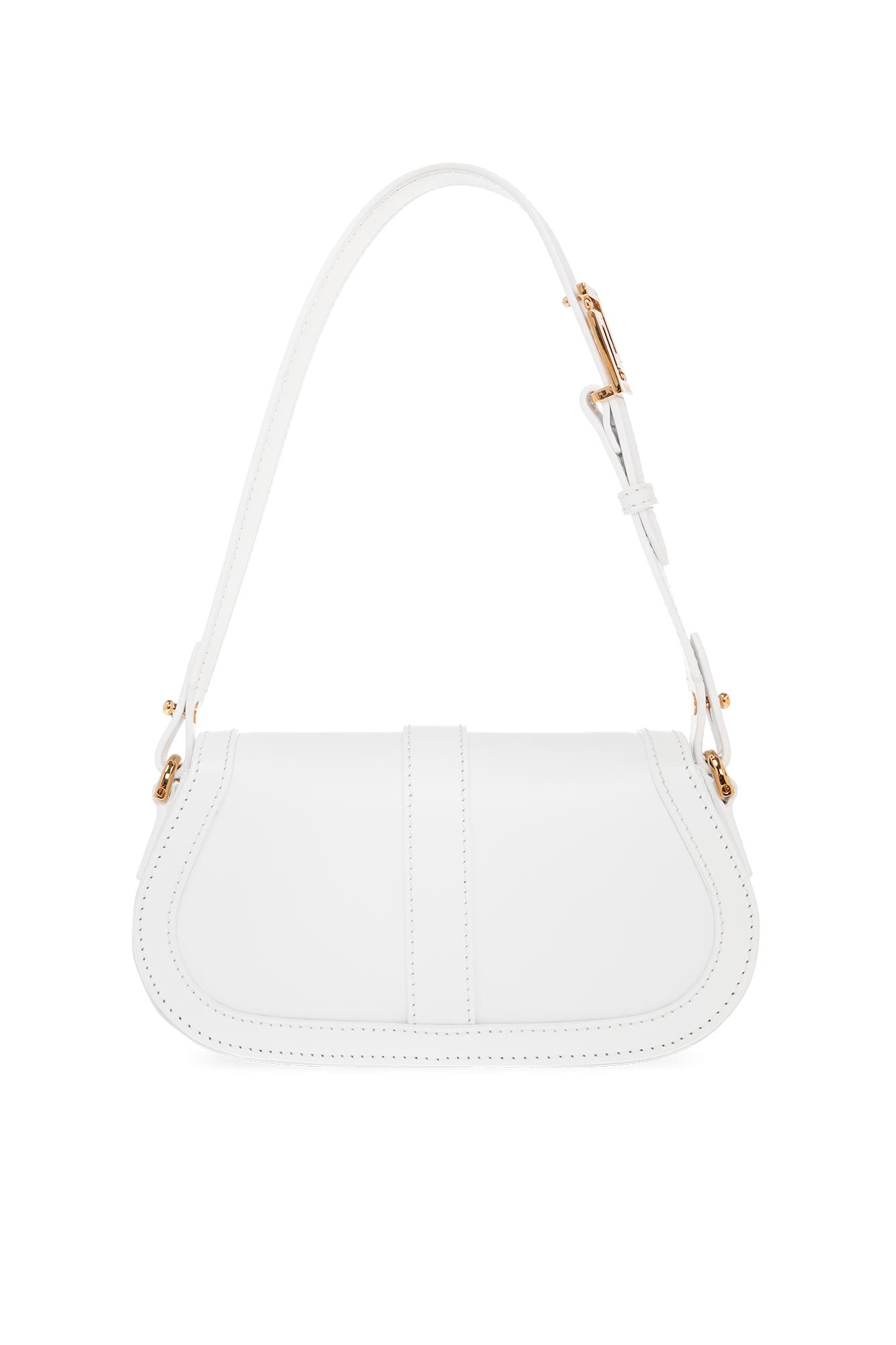 Versace Women's White Leather Shoulder Bag