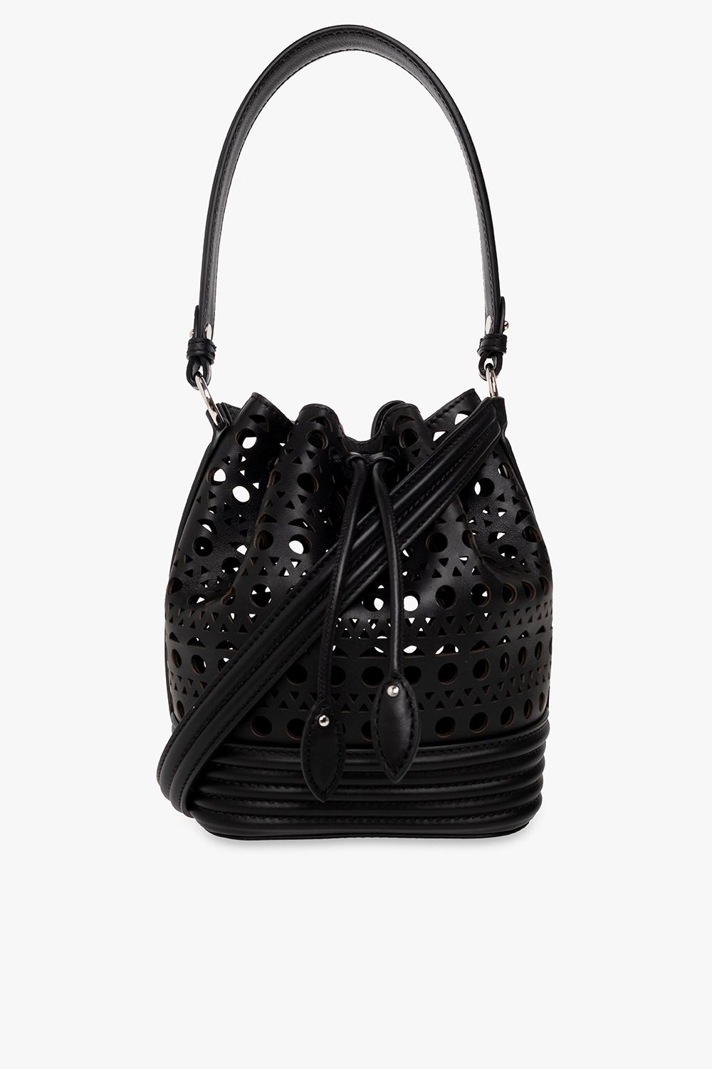 Alaïa 'le Seau' Basket Bag in Black | Lyst