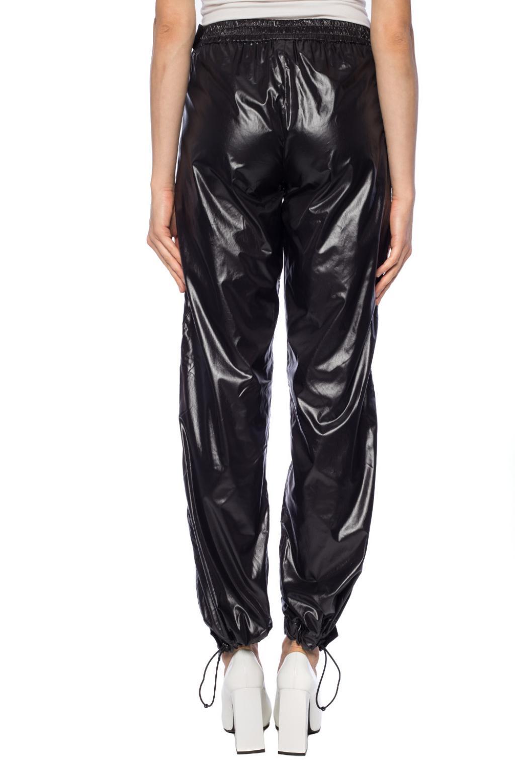 MISBHV Rubber Trousers With An Embroidered Logo in Black - Lyst