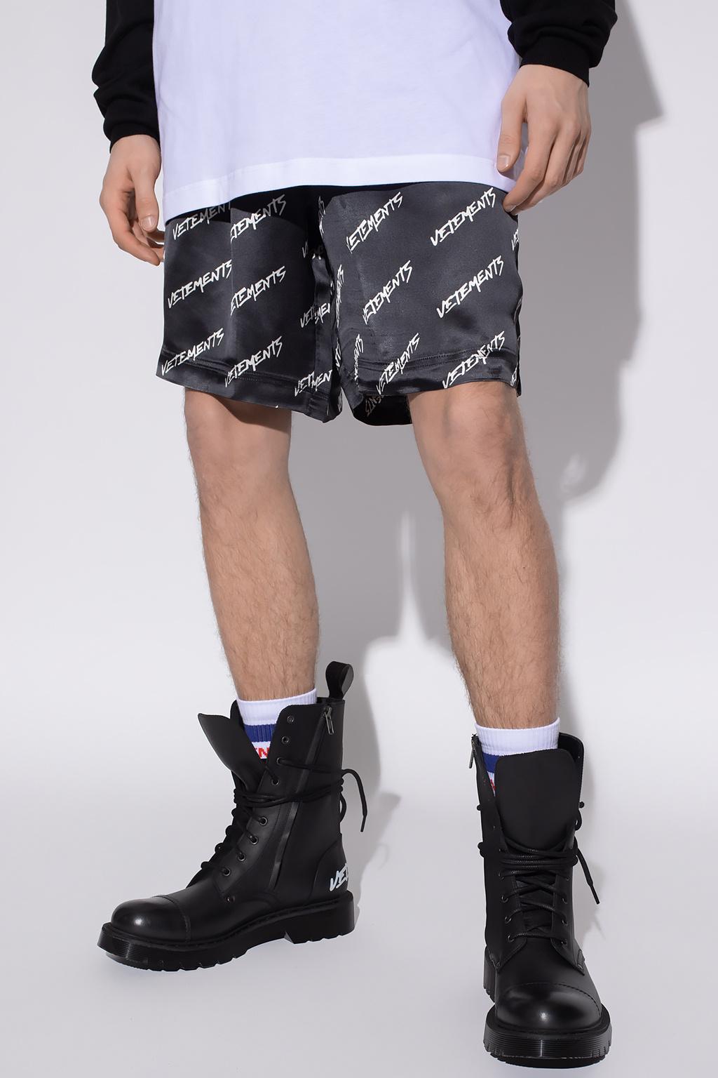 Black Boxers with logo VETEMENTS - Vitkac France