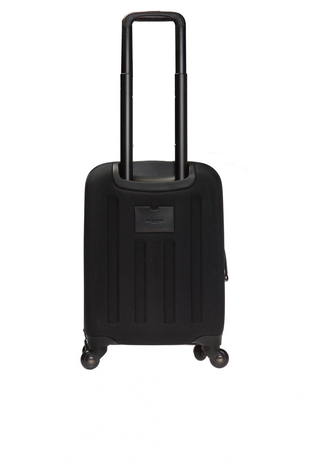 Coach men s academy travel wheeled outlet carry on in signature canvas
