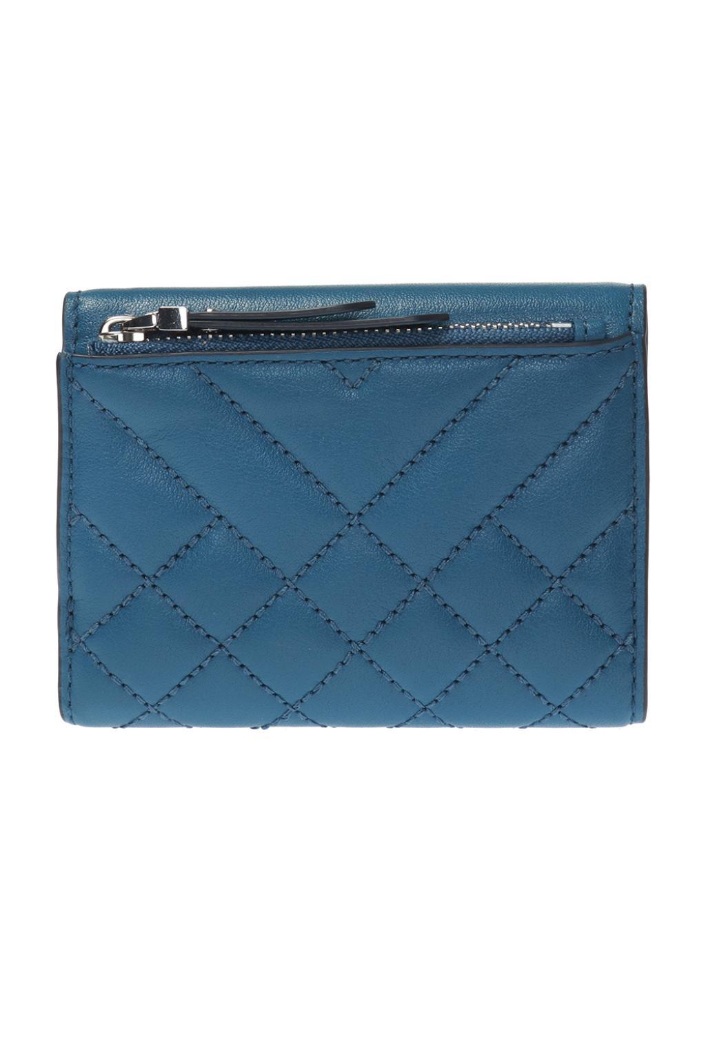 michael kors wallet aqua