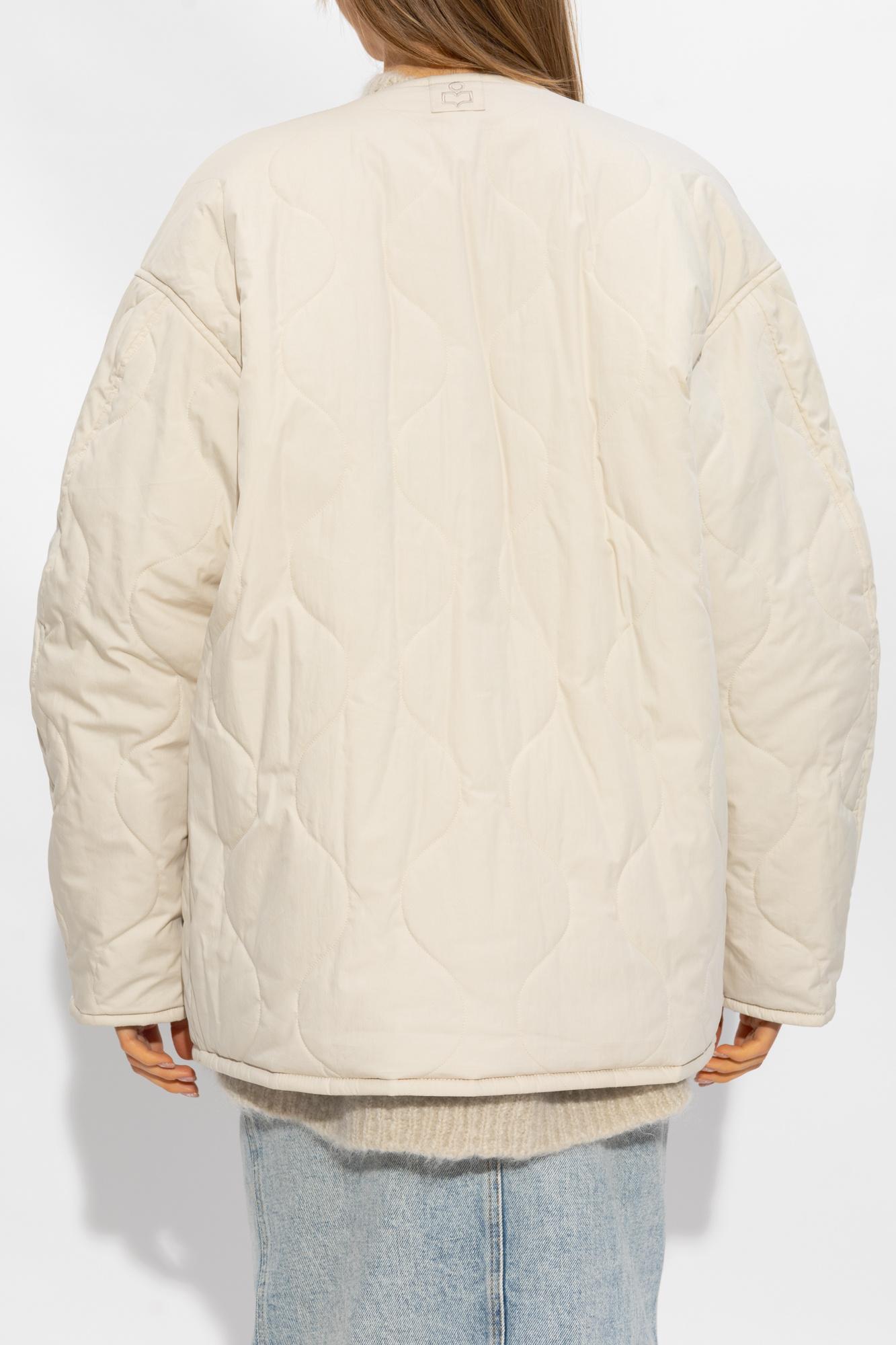 Isabel Marant 'Nesmae' Reversible Jacket in Blue | Lyst