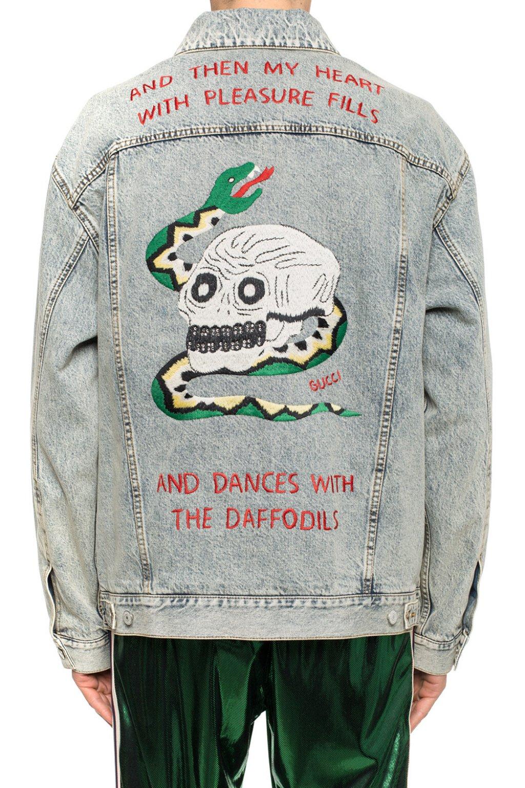 jeans jacket gucci