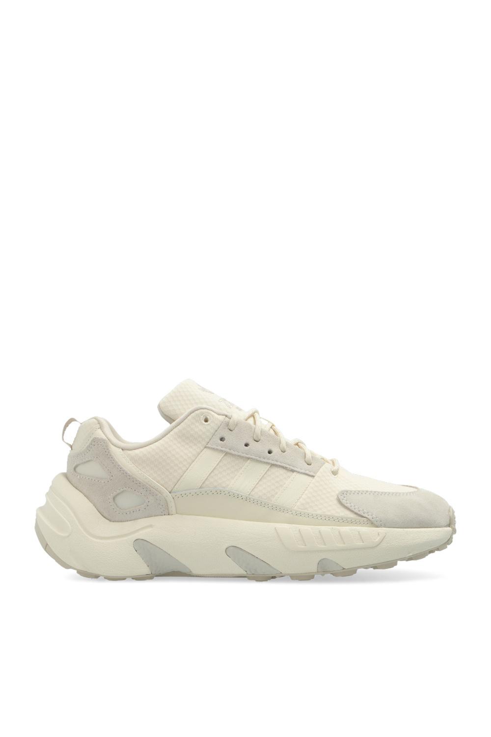 adidas Originals Leather 'zx 22 Boost' Sneakers in Cream (Natural 