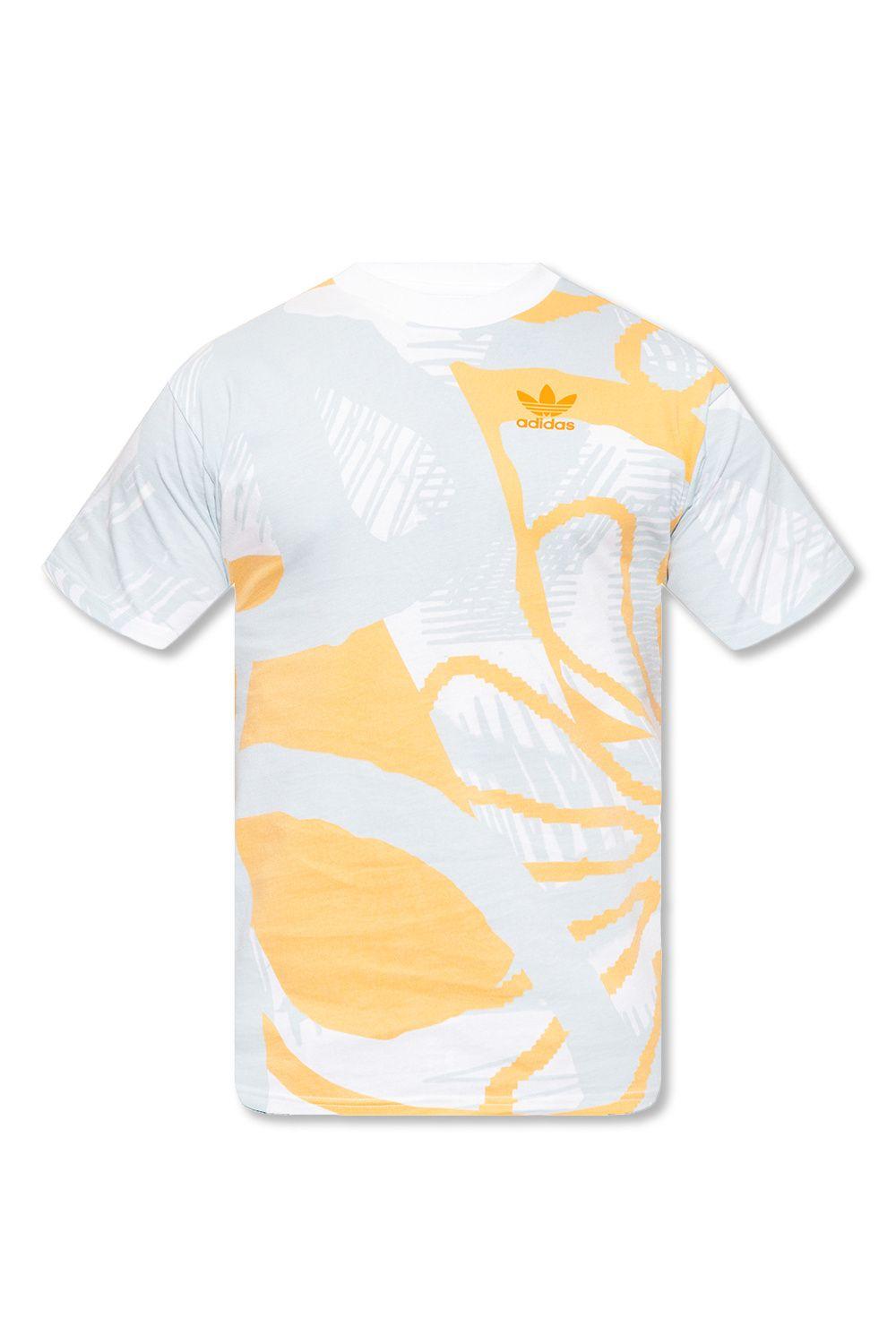 adidas Originals Patterned T-shirt With Logo, for Men | Lyst