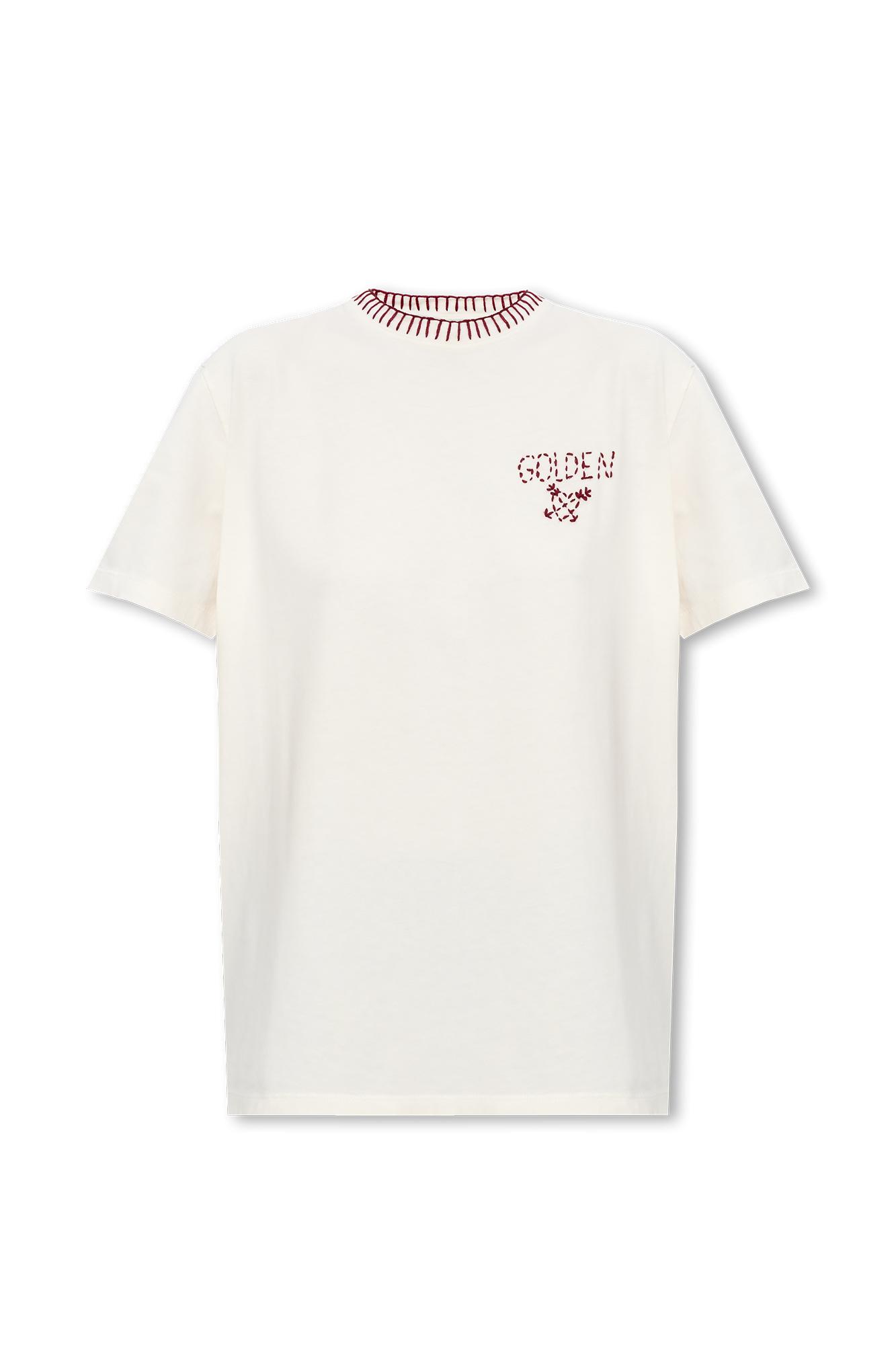 software Christchurch mode Golden Goose T-shirt With Logo in White | Lyst
