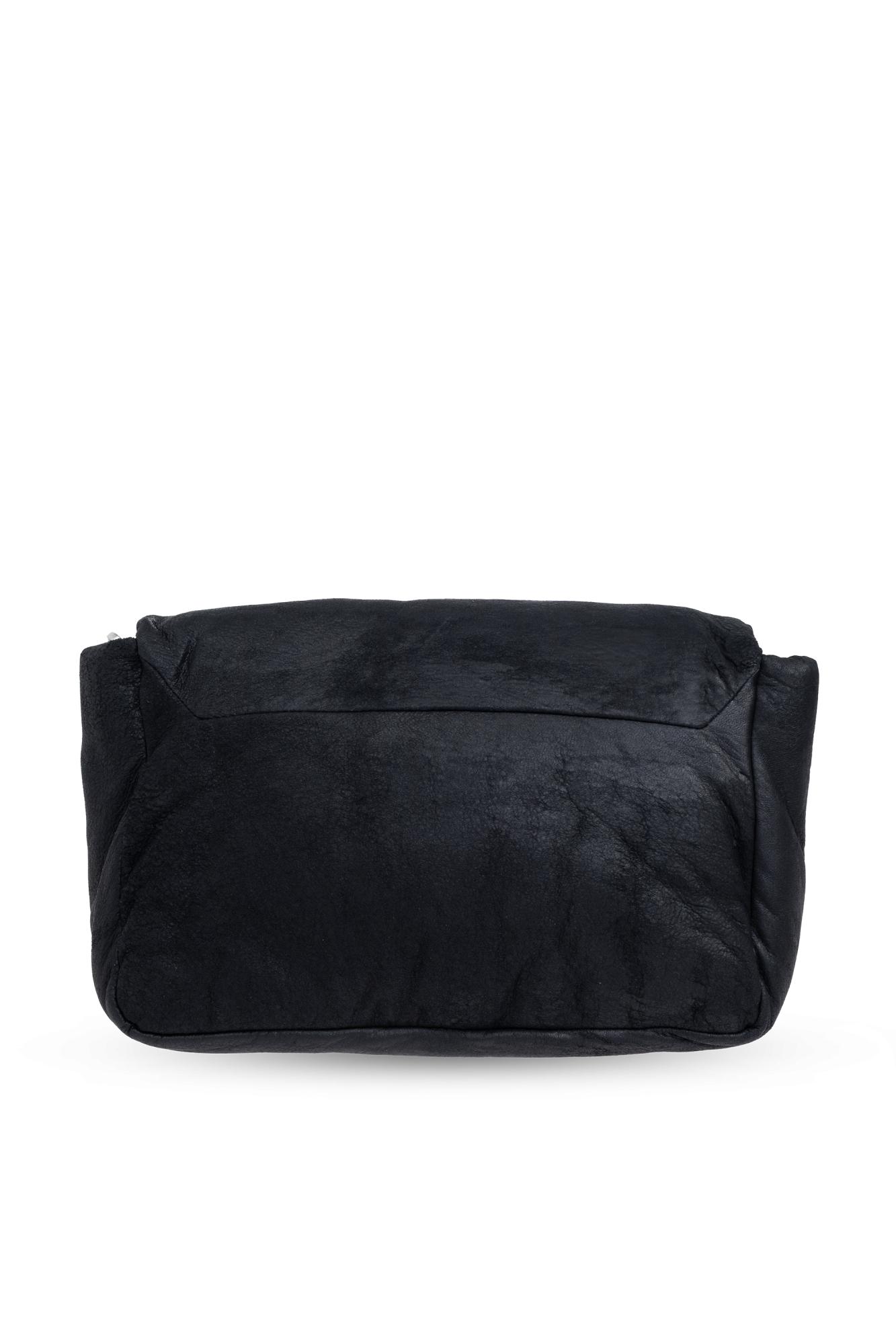 Rick Owens Shoulder Bag 'Big Pillow Griffin' in Black for
