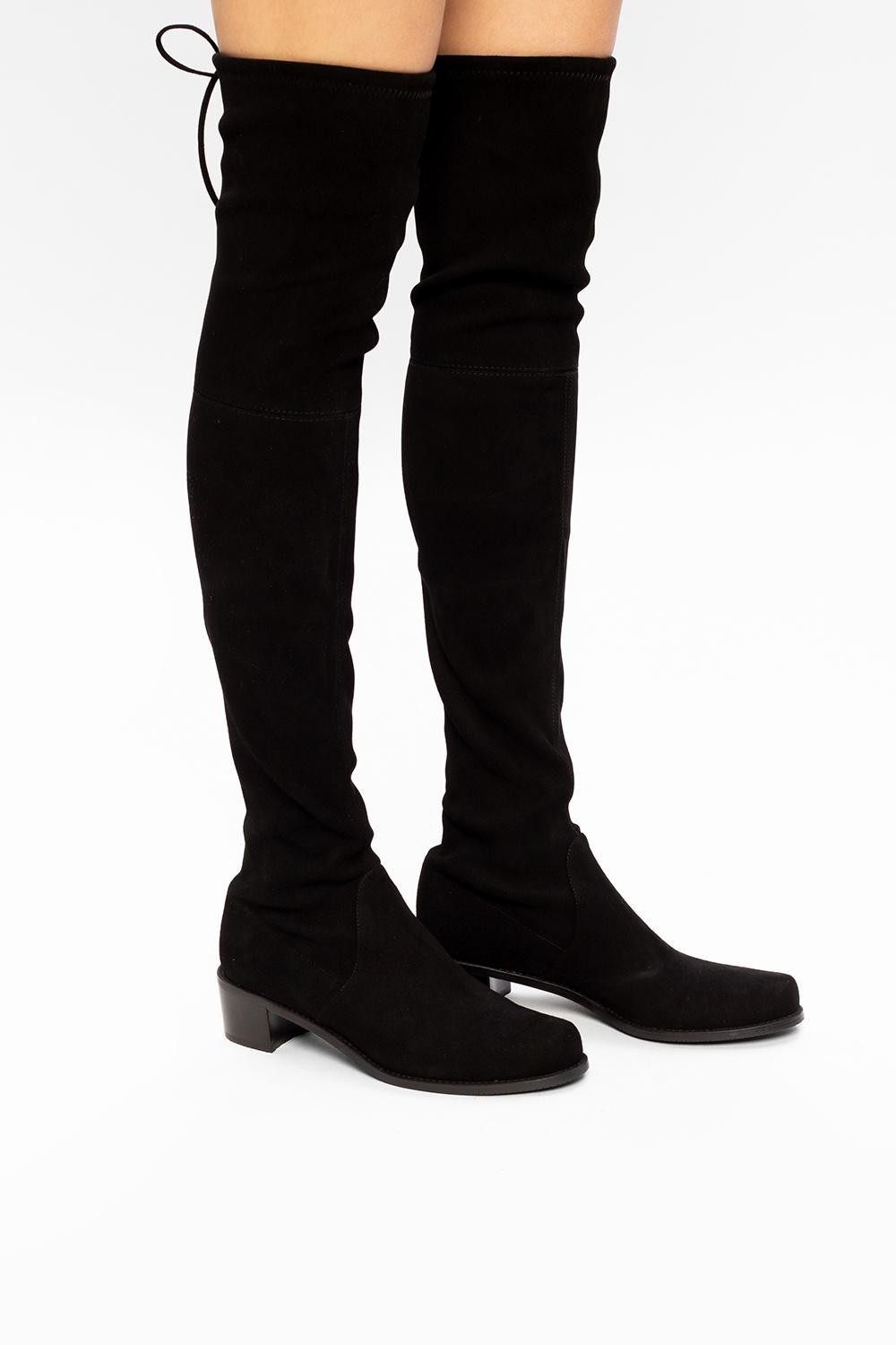 stuart weitzman suede knee boots