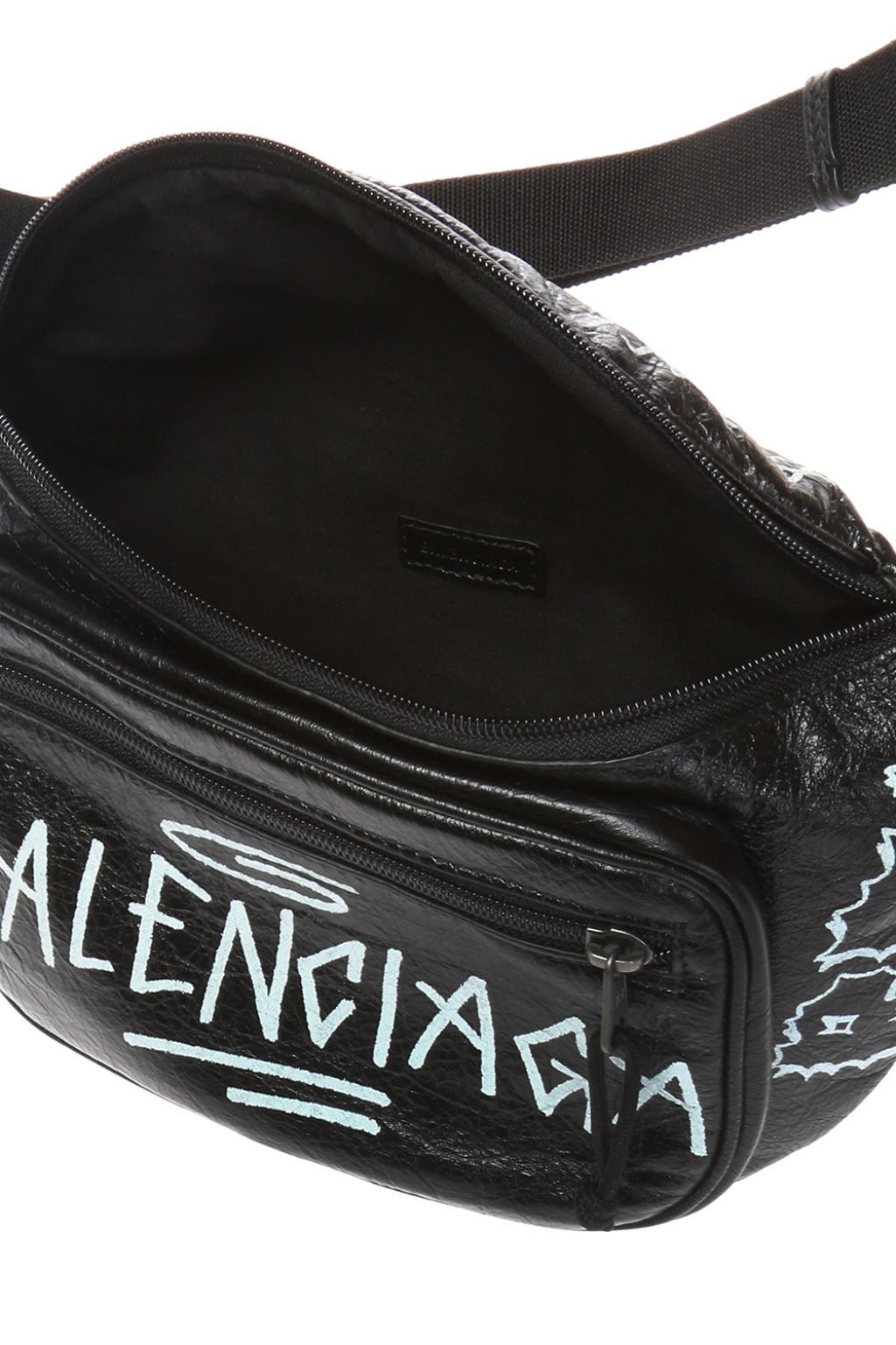Balenciaga Explorer logopatch Belt Bag  Farfetch