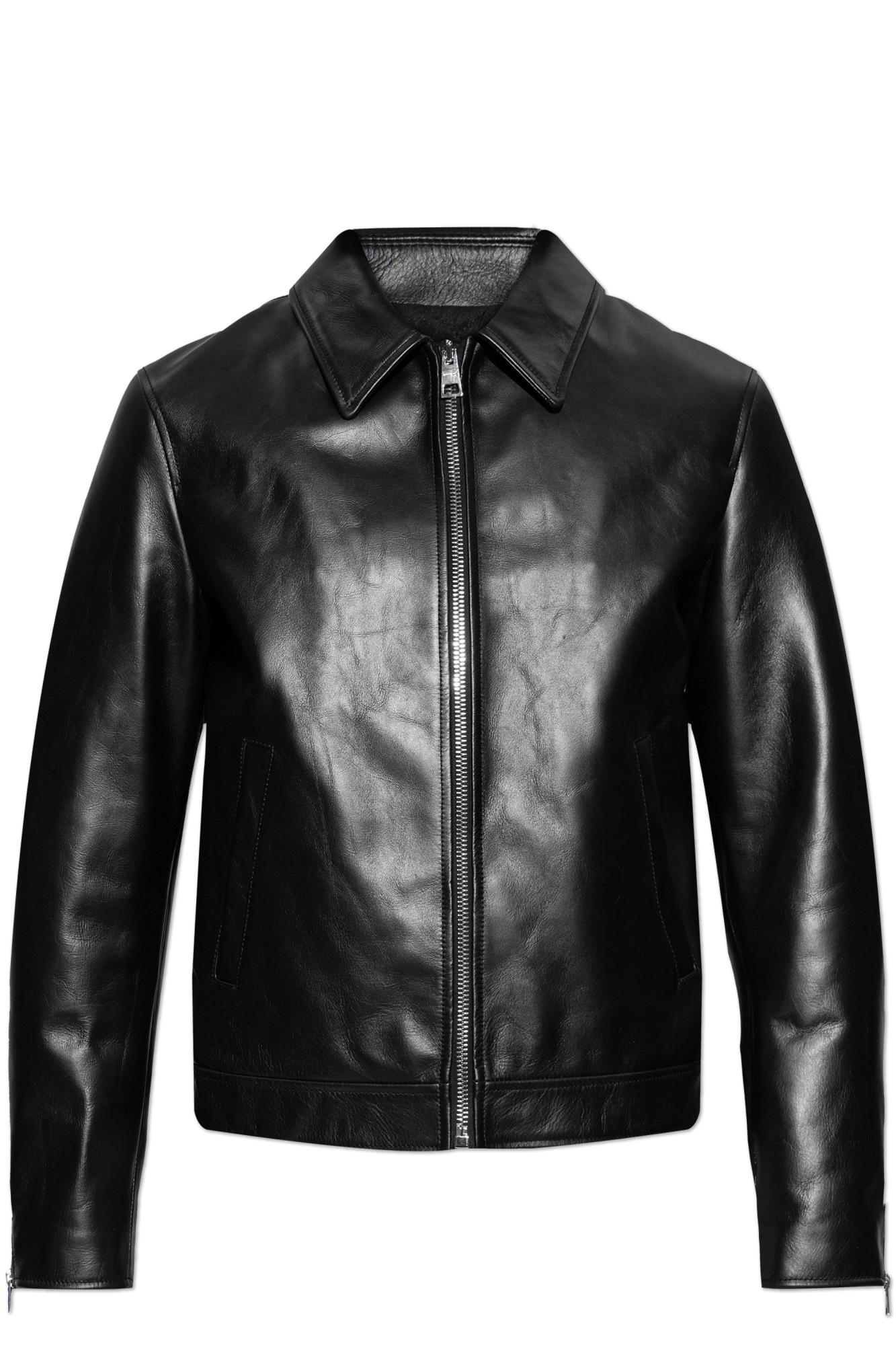 ジャケット・アウター Givenchy 2017 Leather Sleeveless Jacket GIVENCHY】SHORT SLEEVE LEATHER PERFORATED BLOUSON 【公式通販】