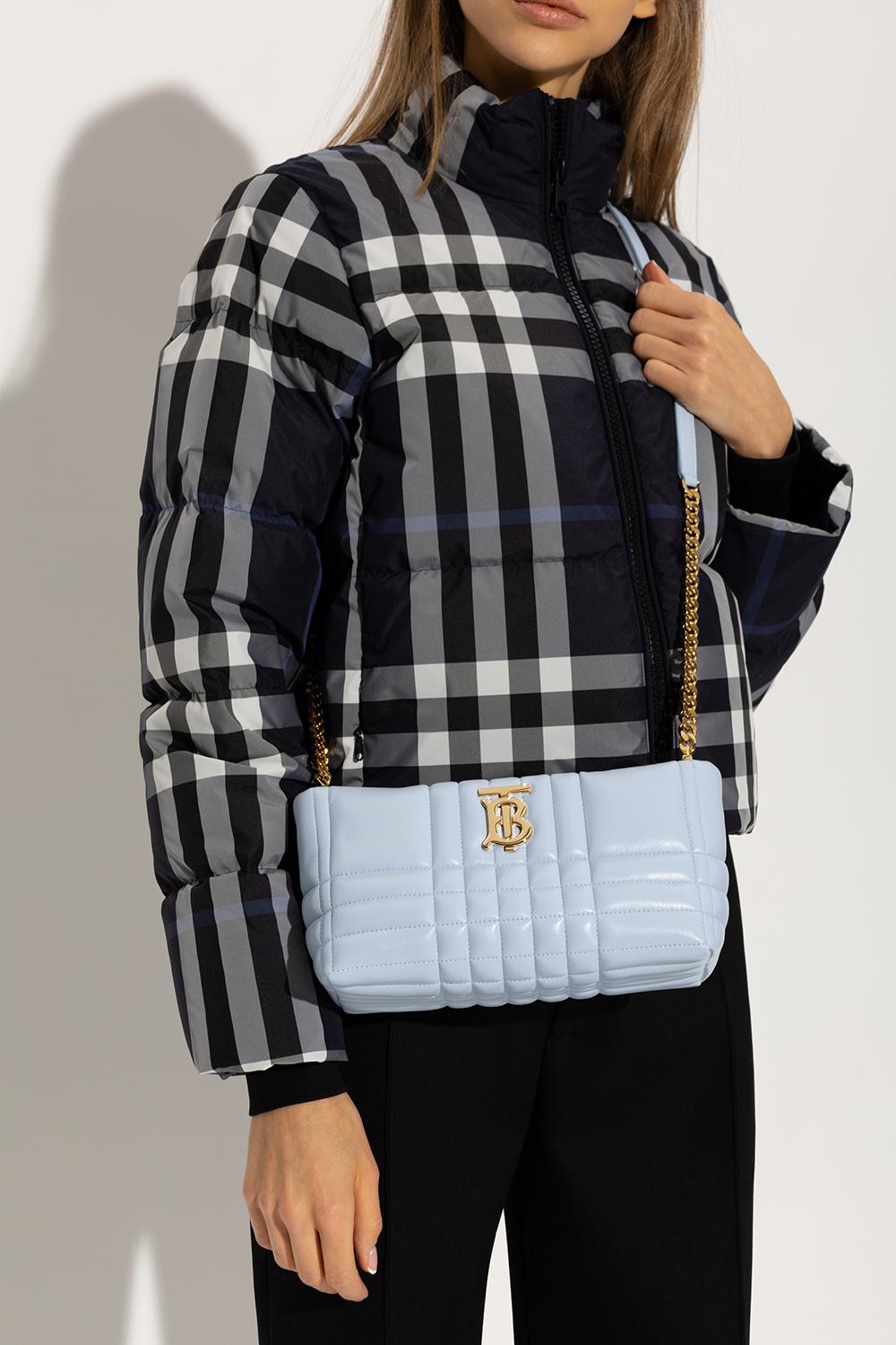 Burberry 'lola Small' Quilted Shoulder Bag in Black Lyst