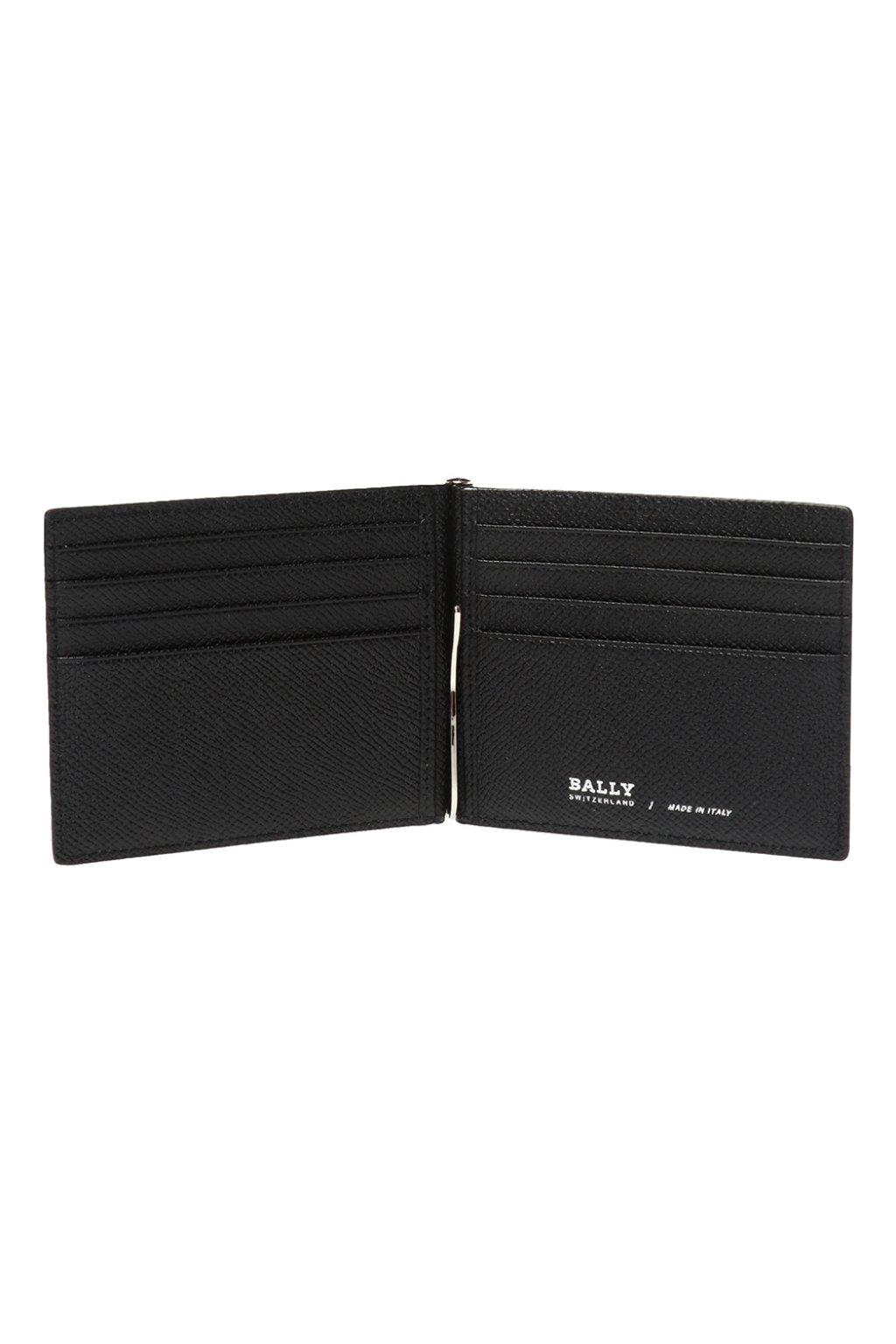 Bally Leather 'bodolo' Bifold Card Holder in Black for Men Lyst