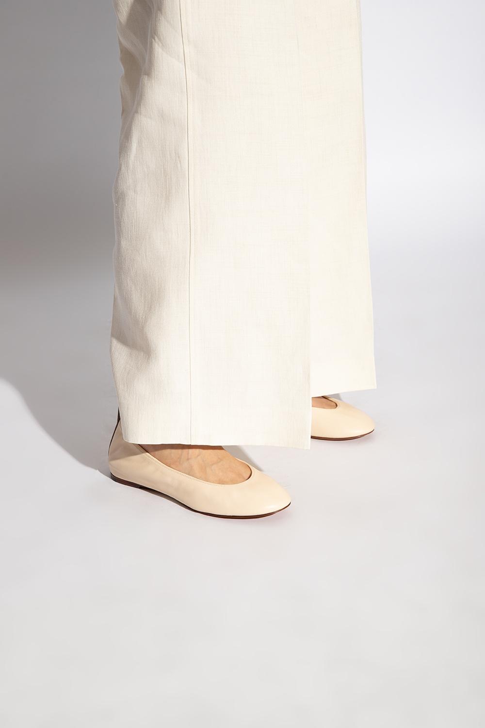 Aeyde gina leather ballet flats sale