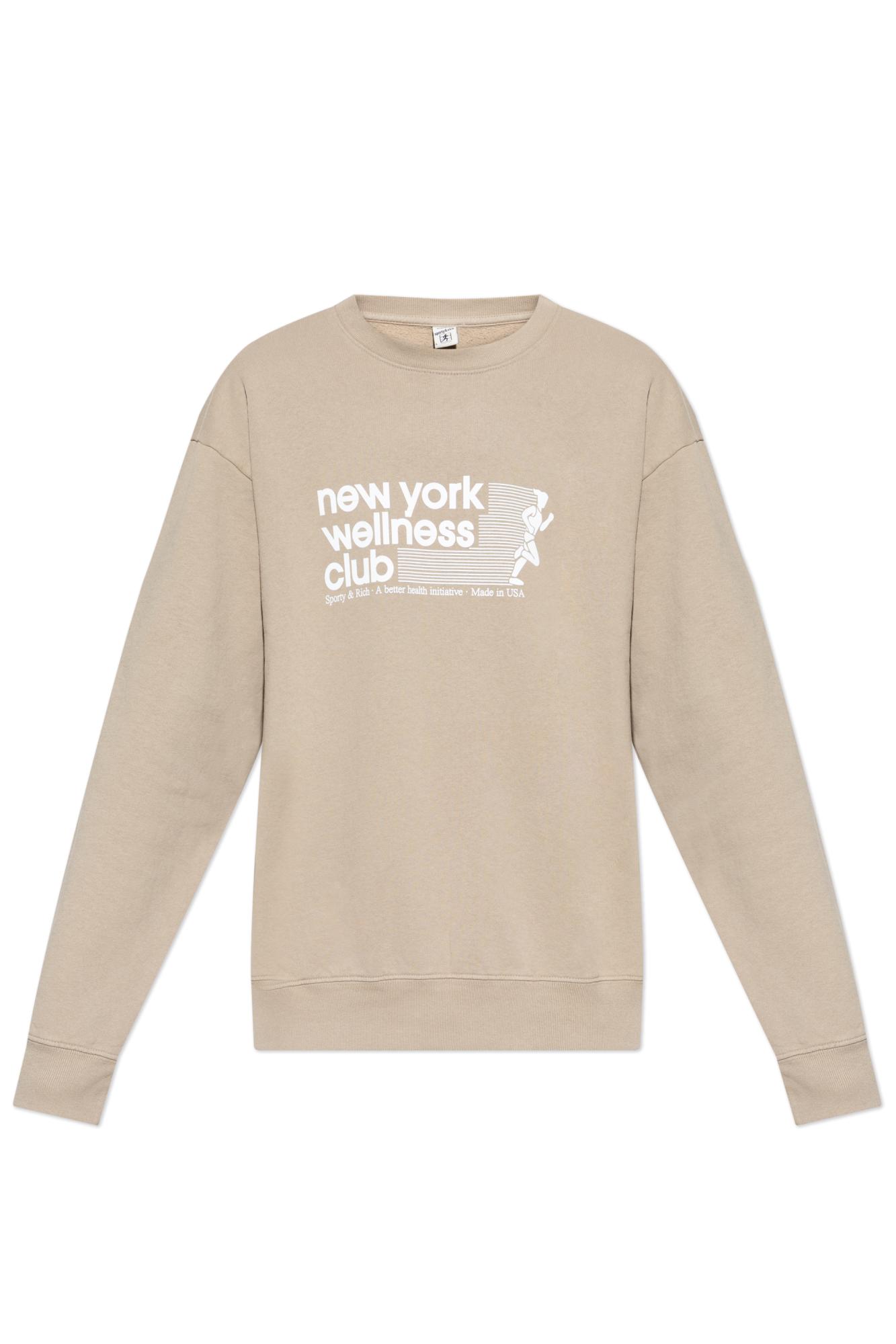 Sporty & Rich Sweatshirt 'Usa Wellness Club' in Natural | Lyst UK